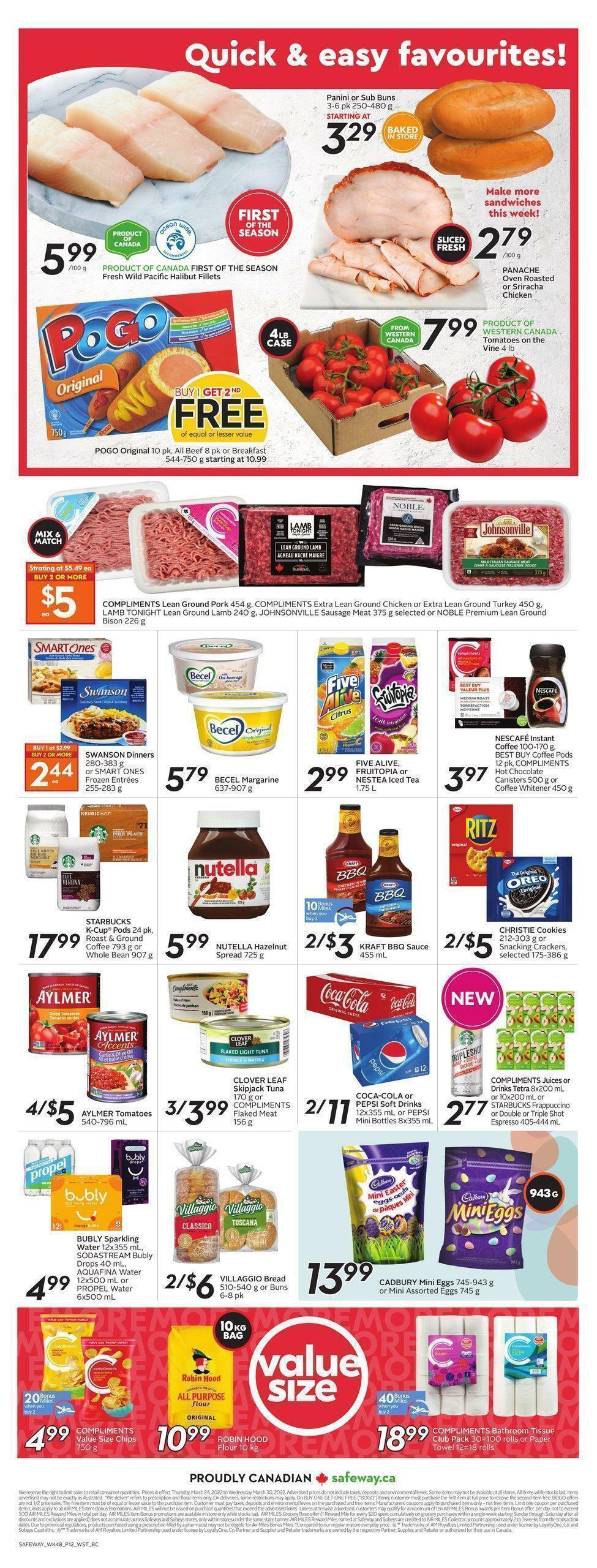 Safeway Flyer from March 24