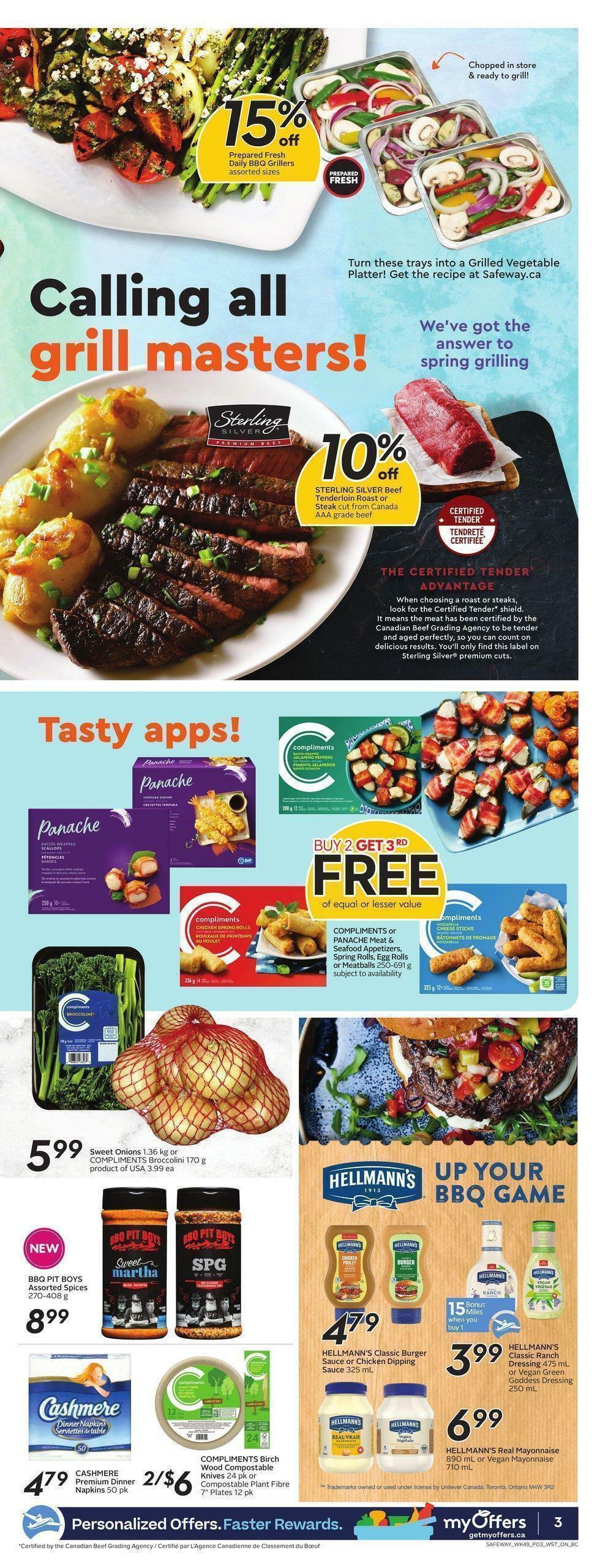 Safeway Flyer from March 31