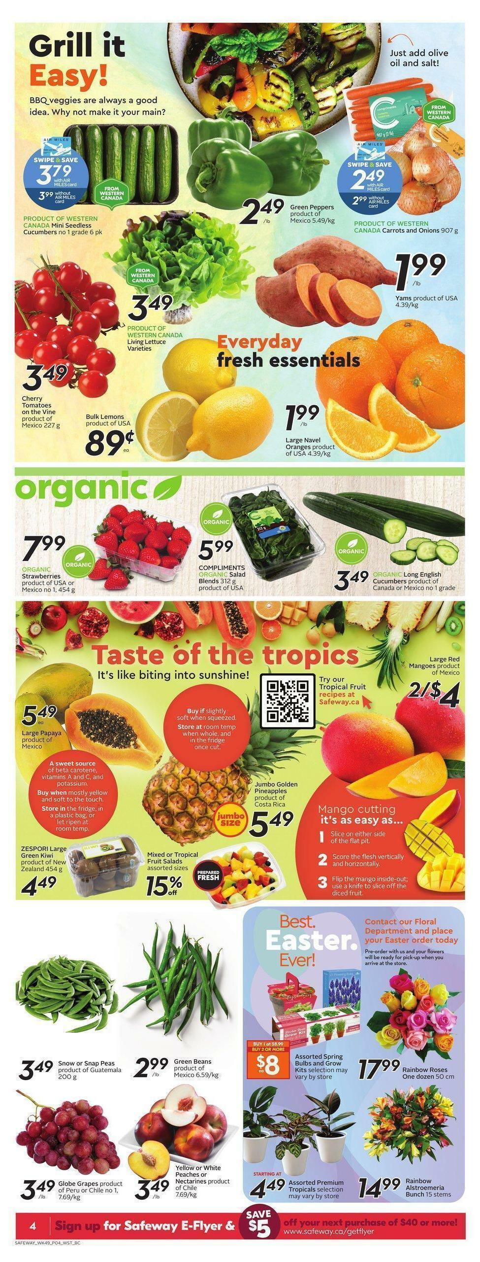 Safeway Flyer from March 31