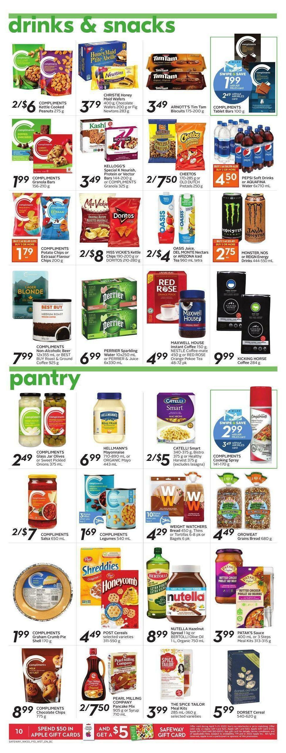 Safeway Flyer from April 7