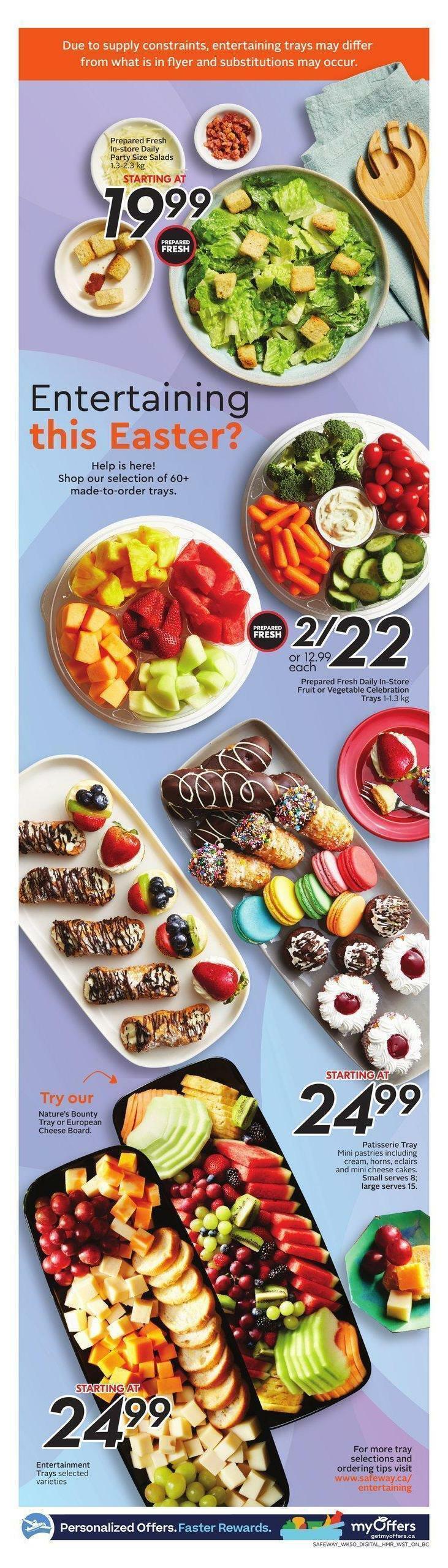 Safeway Flyer from April 7