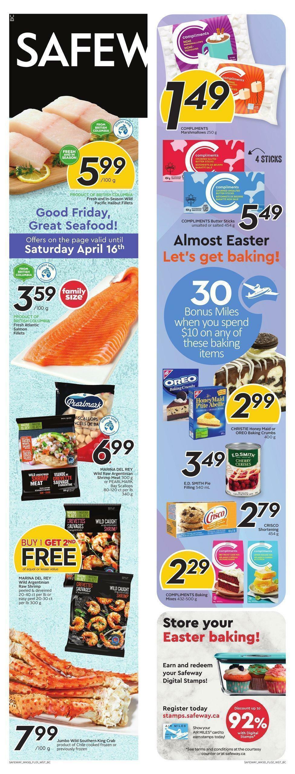 Safeway Flyer from April 7
