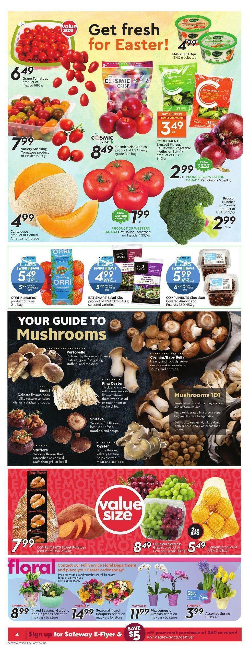 Safeway Flyer from April 7