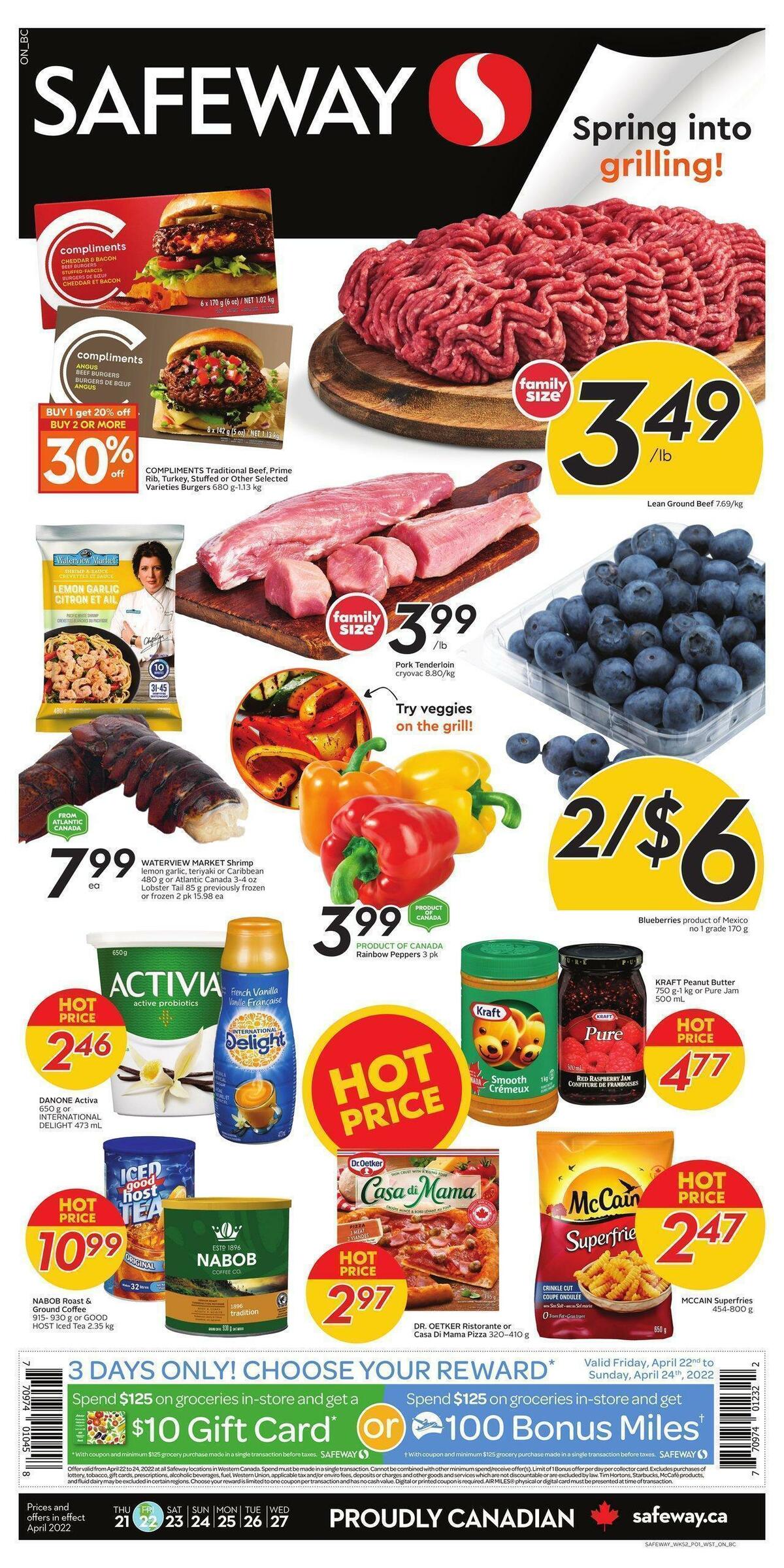 Safeway Flyer from April 21