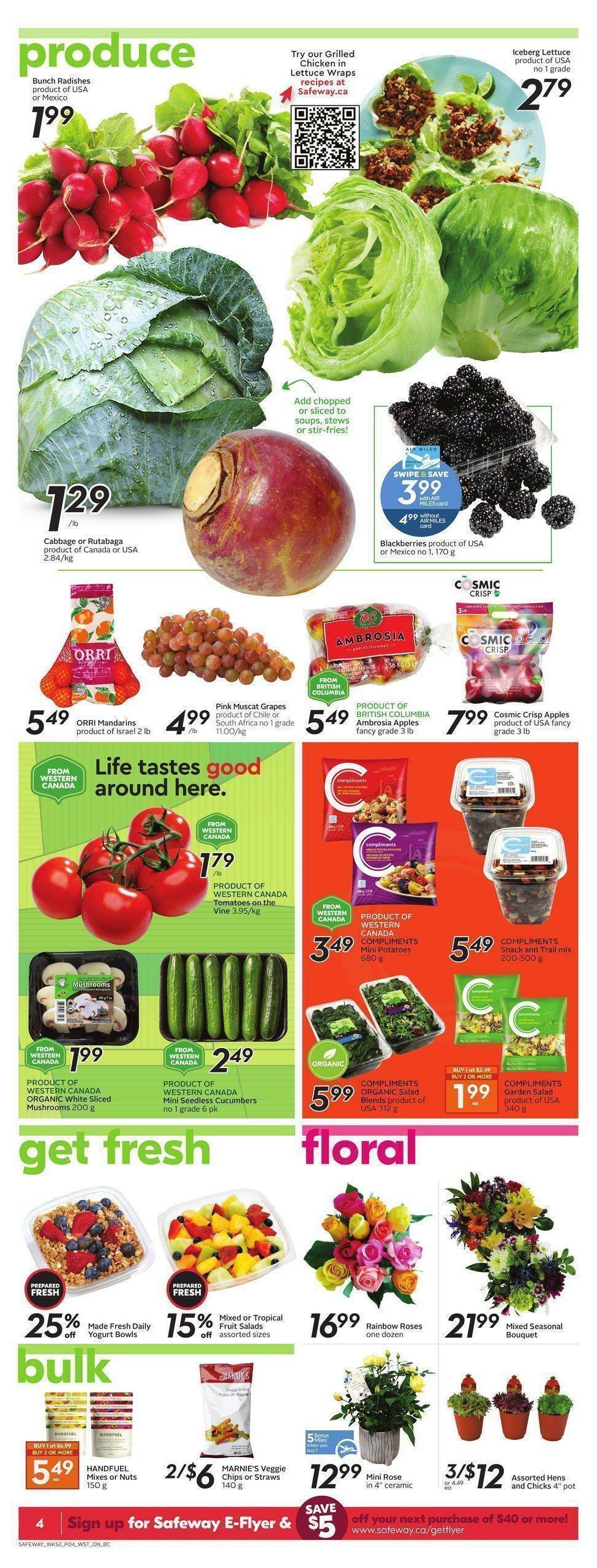 Safeway Flyer from April 21