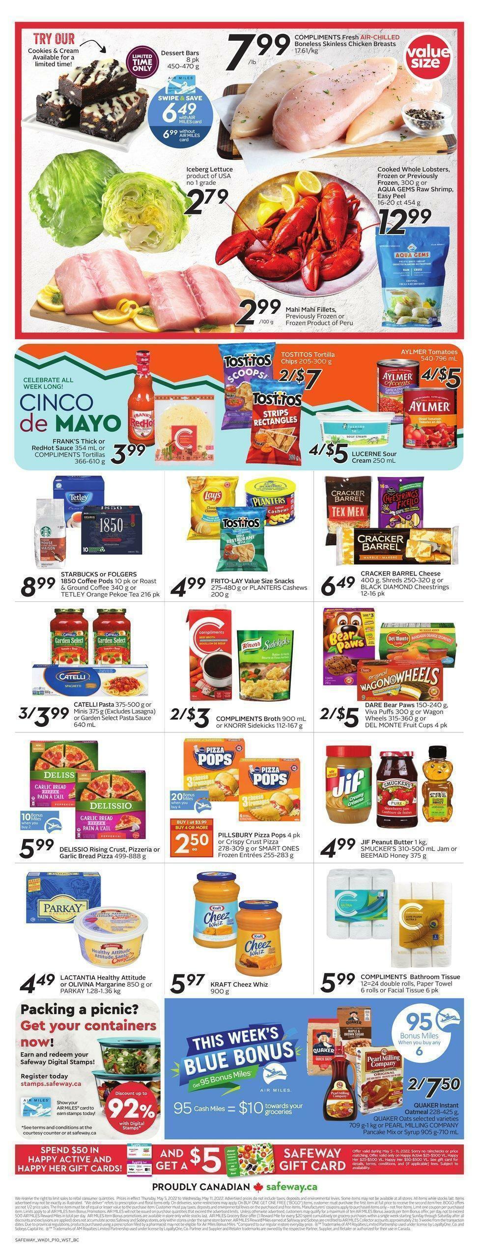 Safeway Flyer from May 5