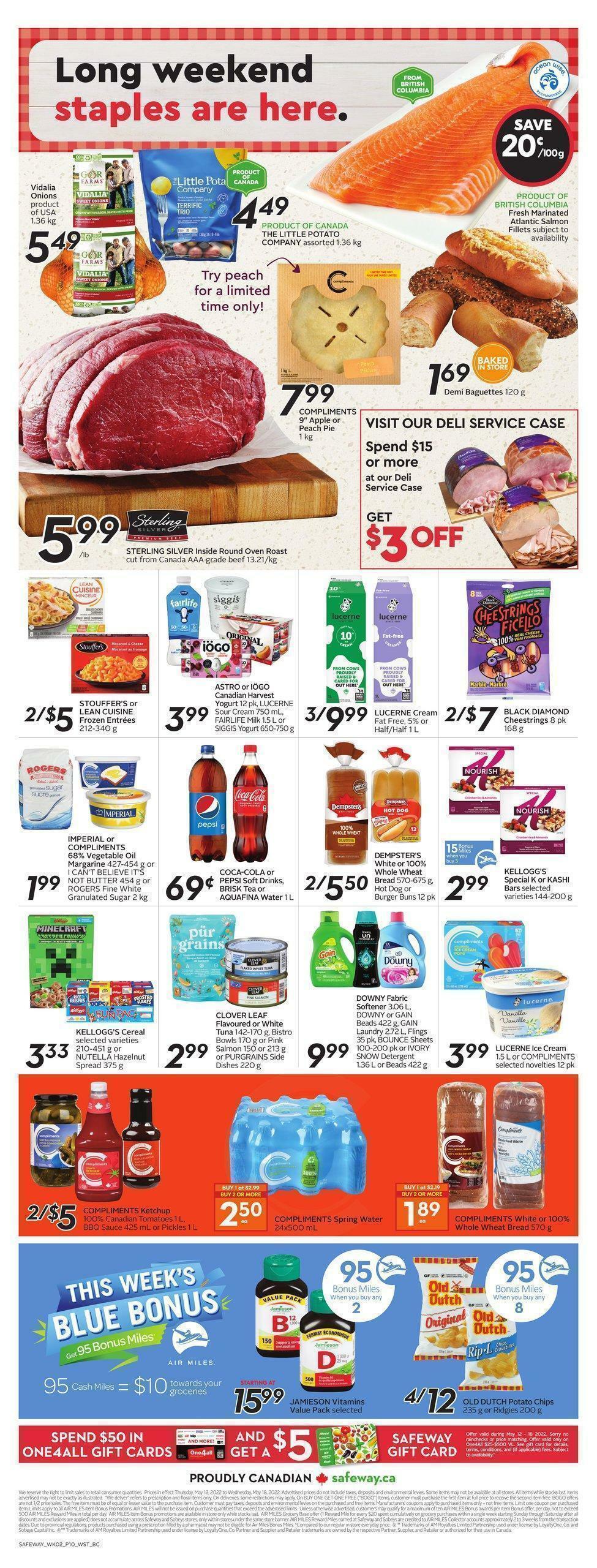 Safeway Flyer from May 12