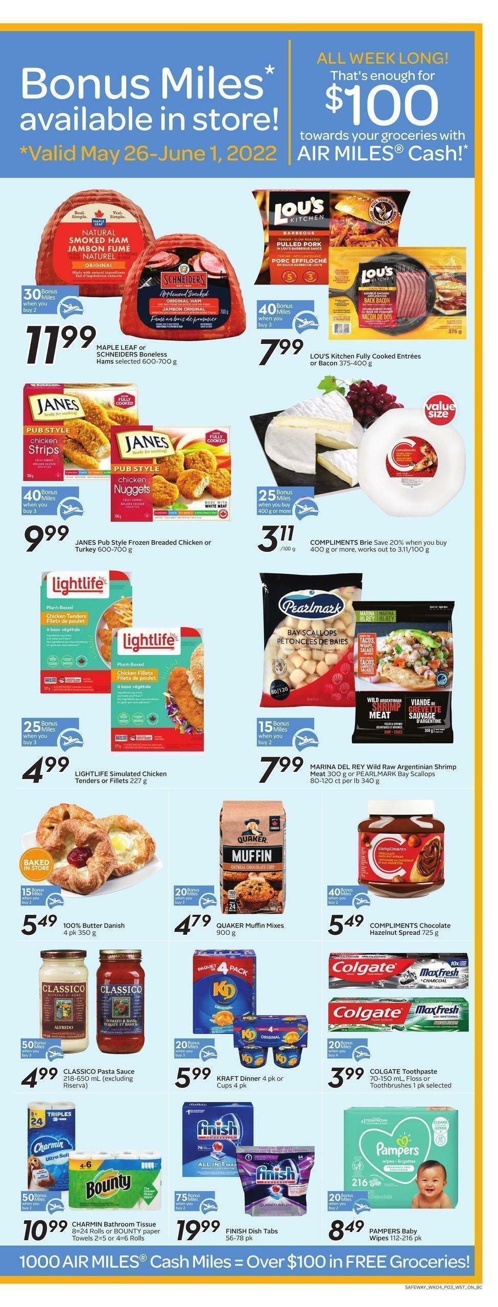 Safeway Flyer from May 26