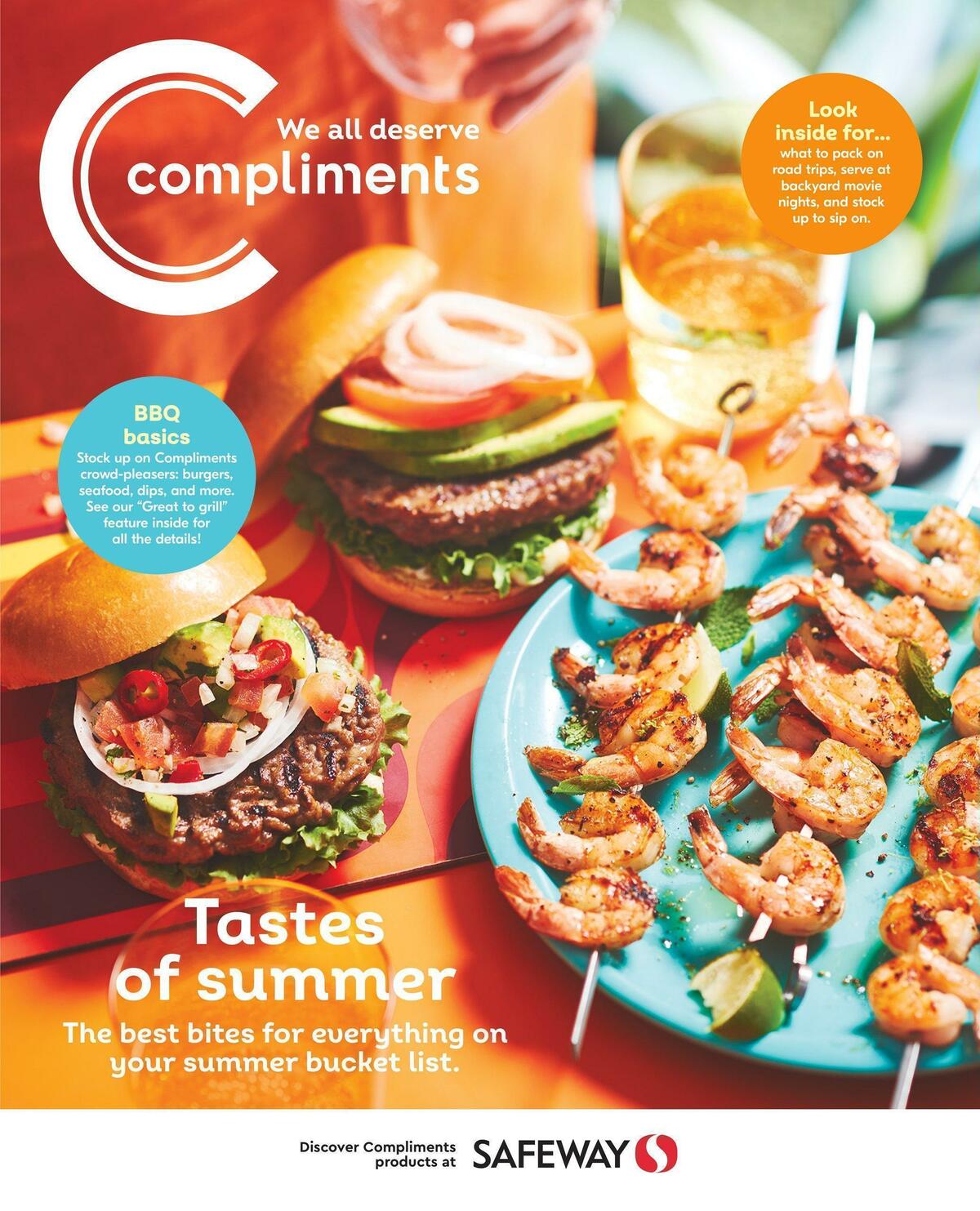 Safeway Summer Compliments Ad Flyer from June 9