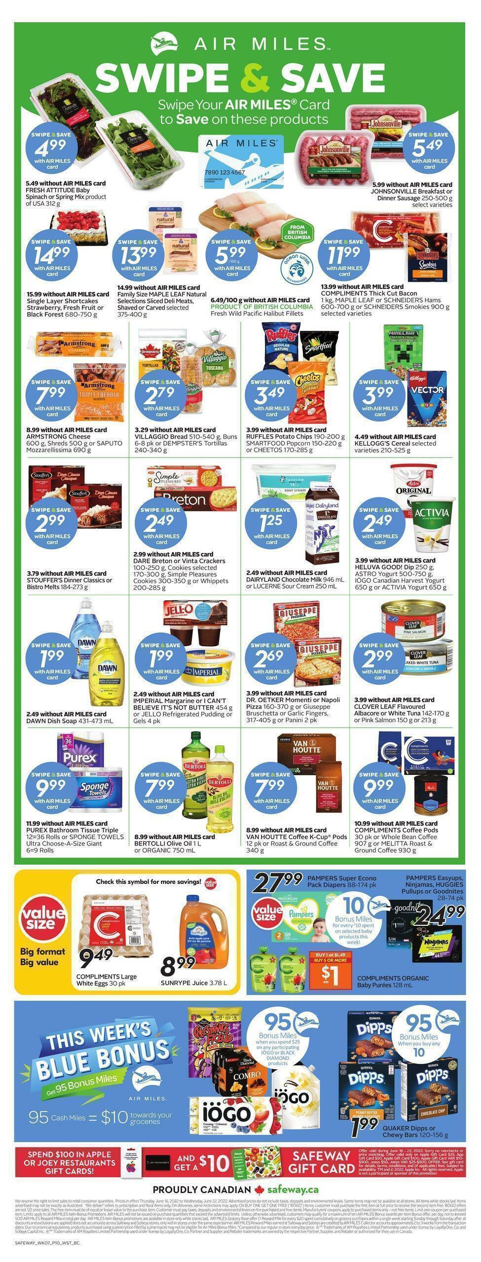 Safeway Flyer from June 16