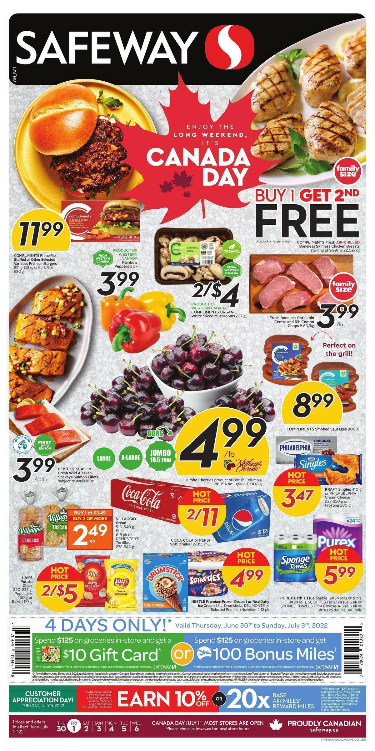 Safeway Flyer from June 30