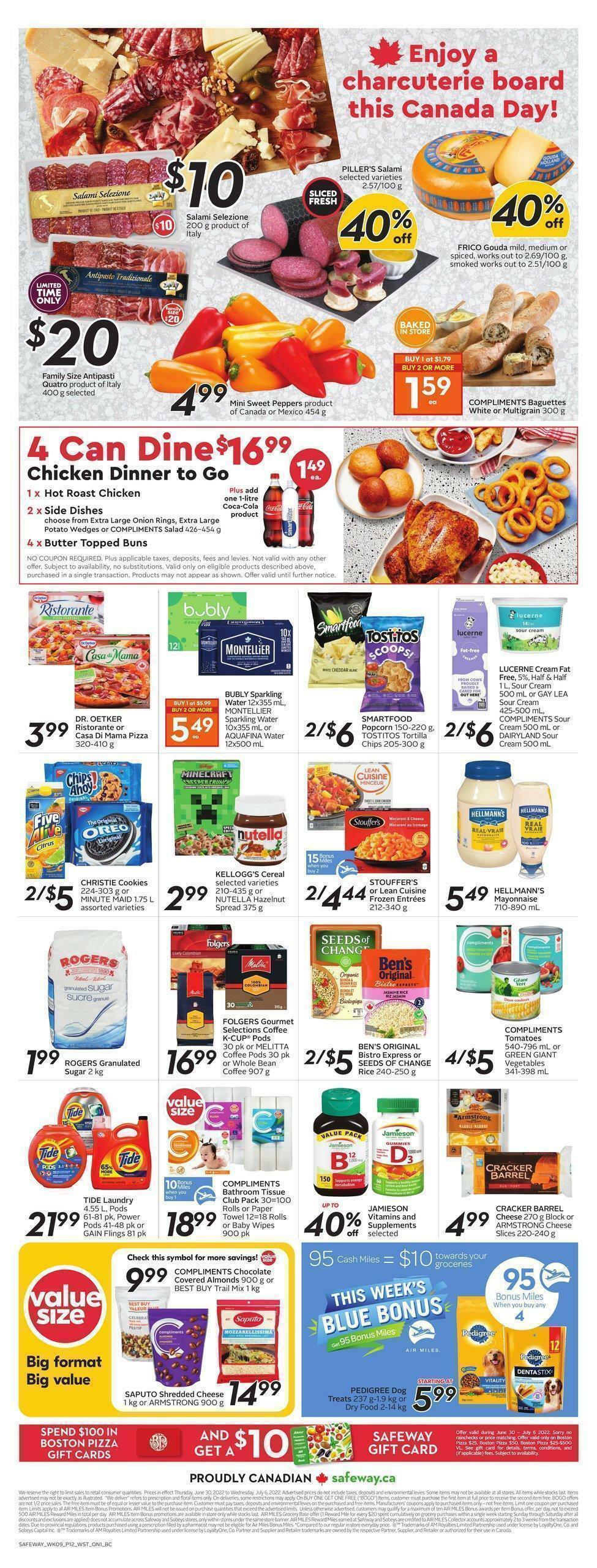 Safeway Flyer from June 30