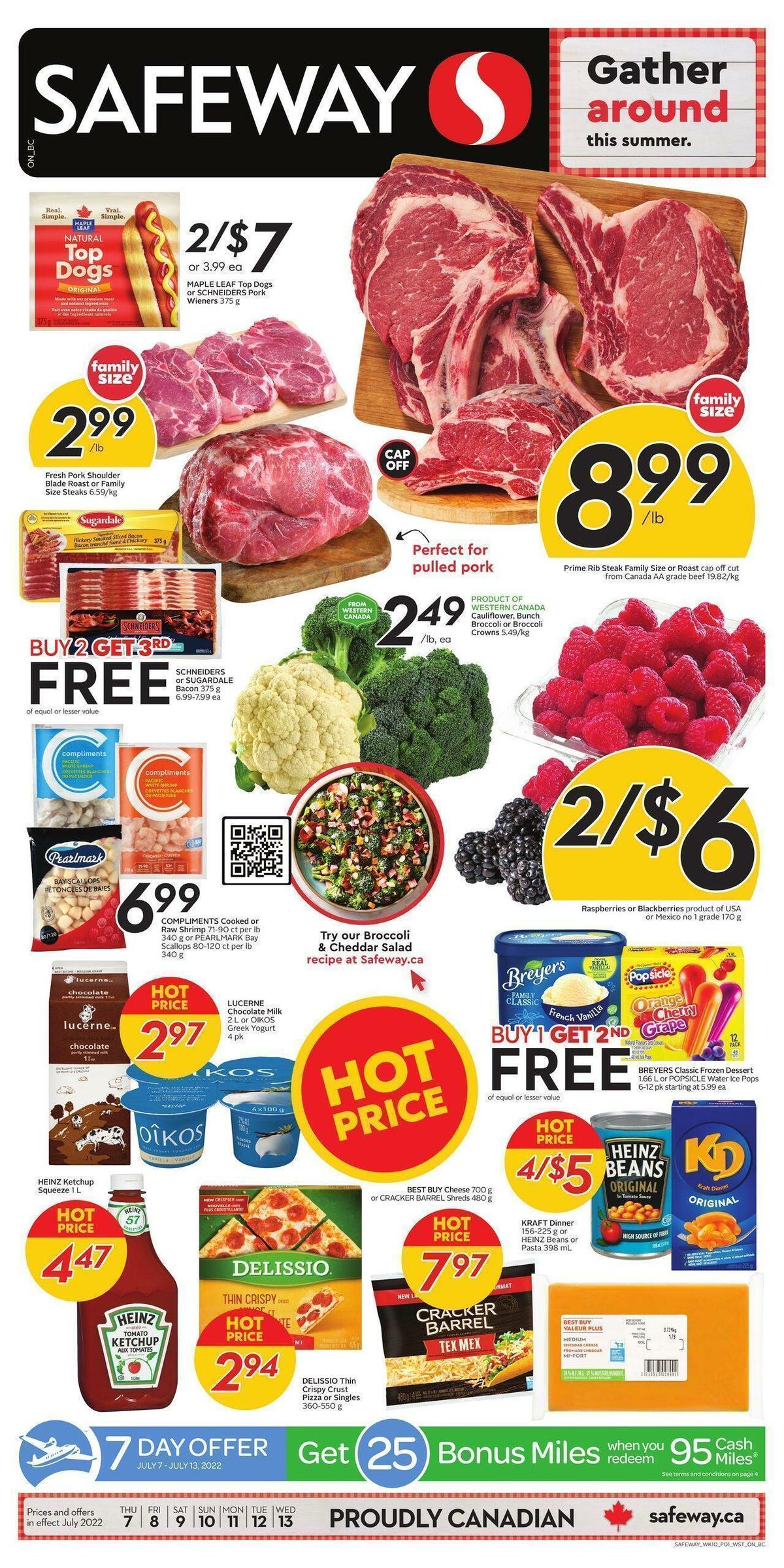 Safeway Flyer from July 7