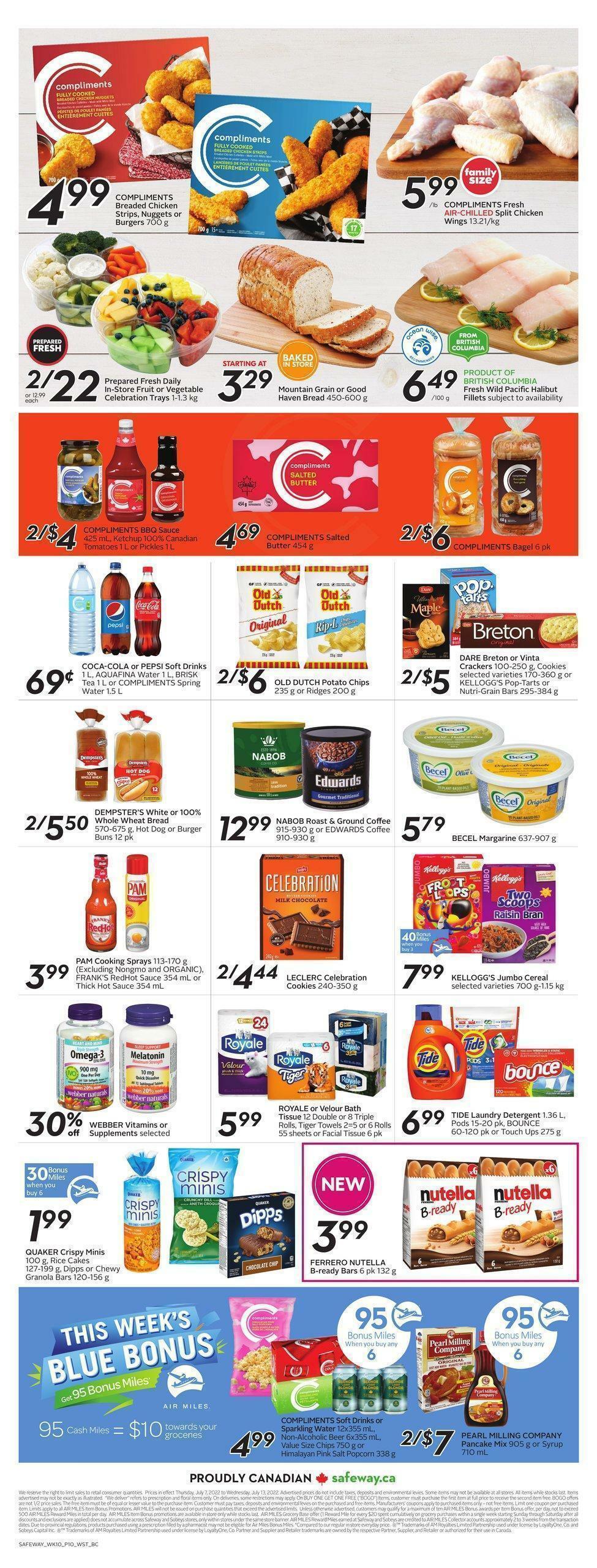 Safeway Flyer from July 7