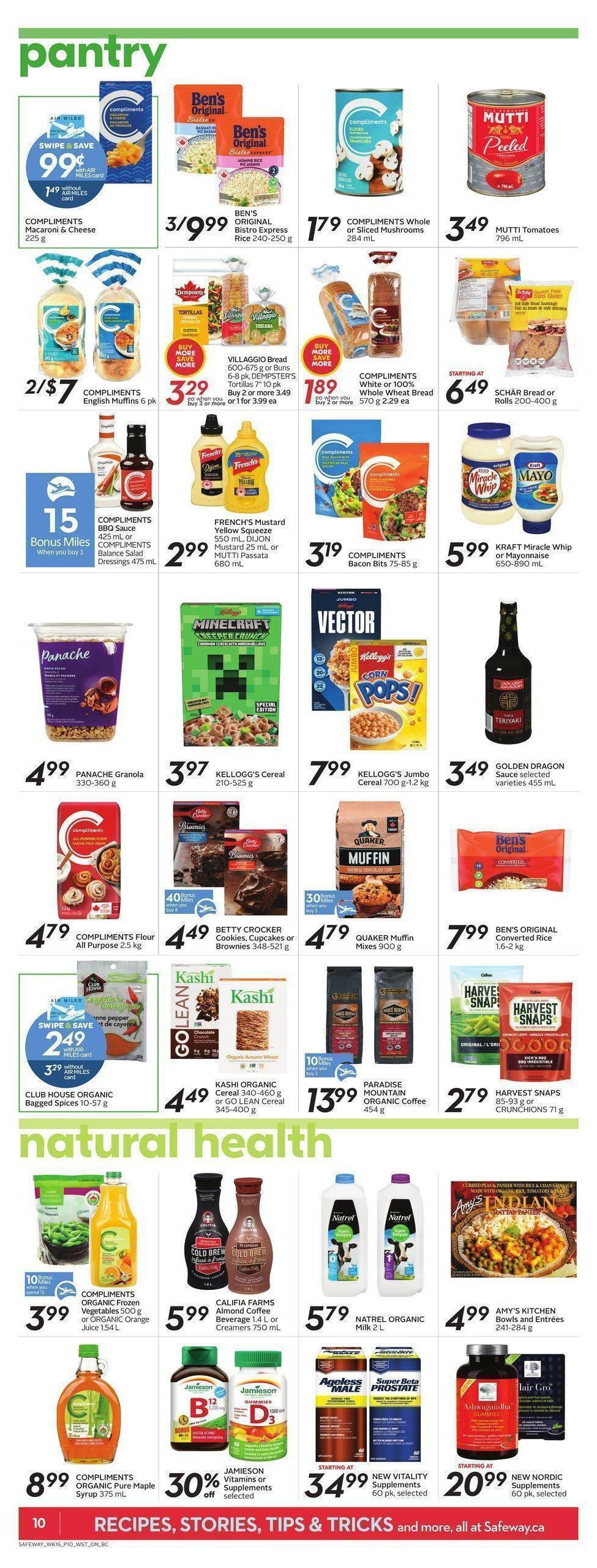 Safeway Flyer from August 18
