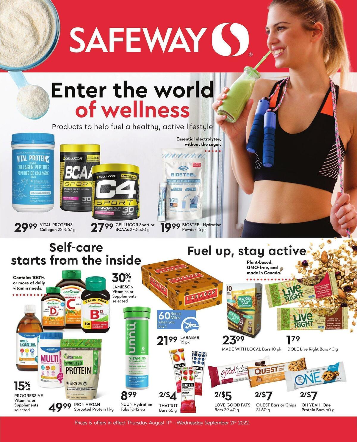 Safeway Flyer from August 18