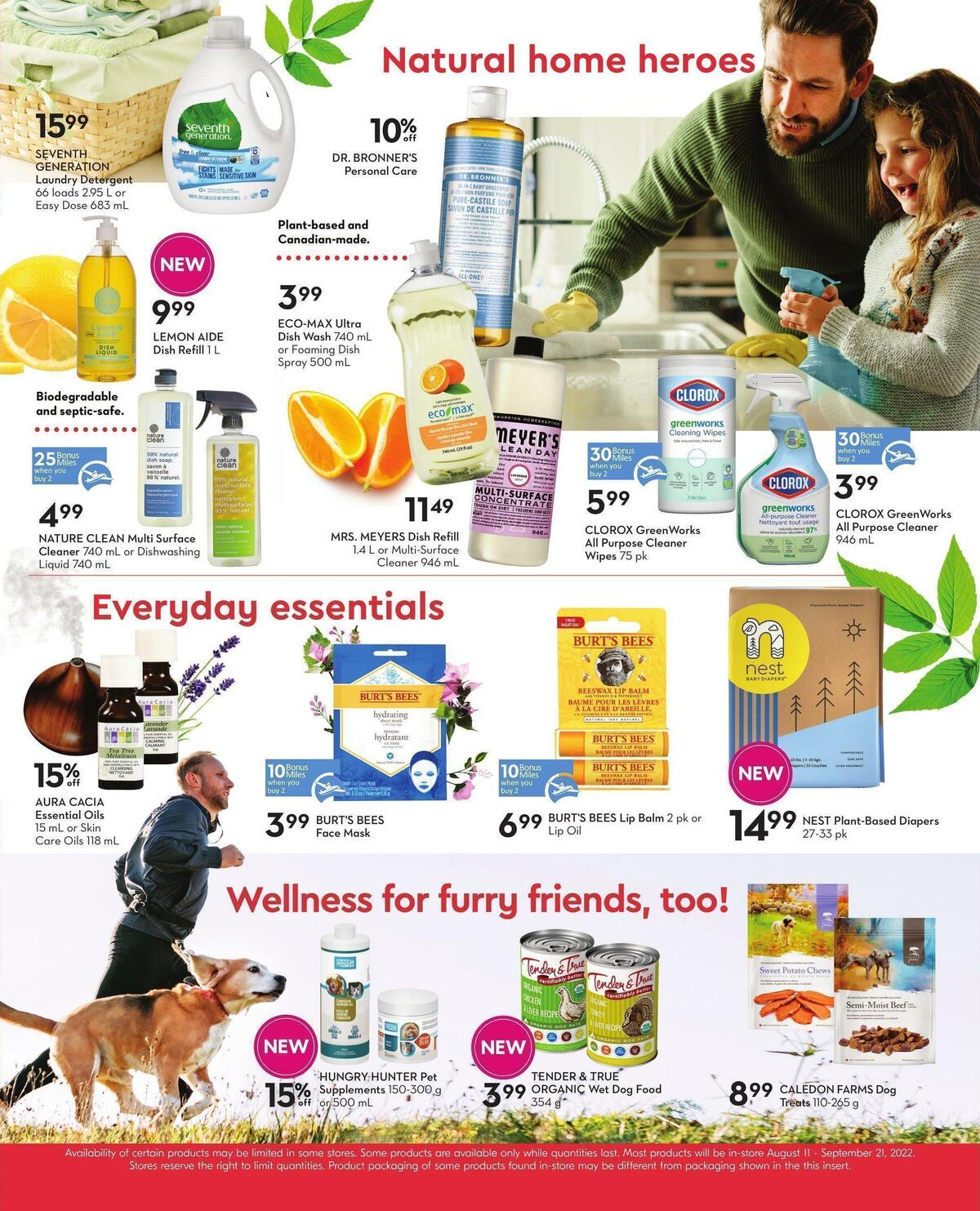 Safeway Flyer from August 18