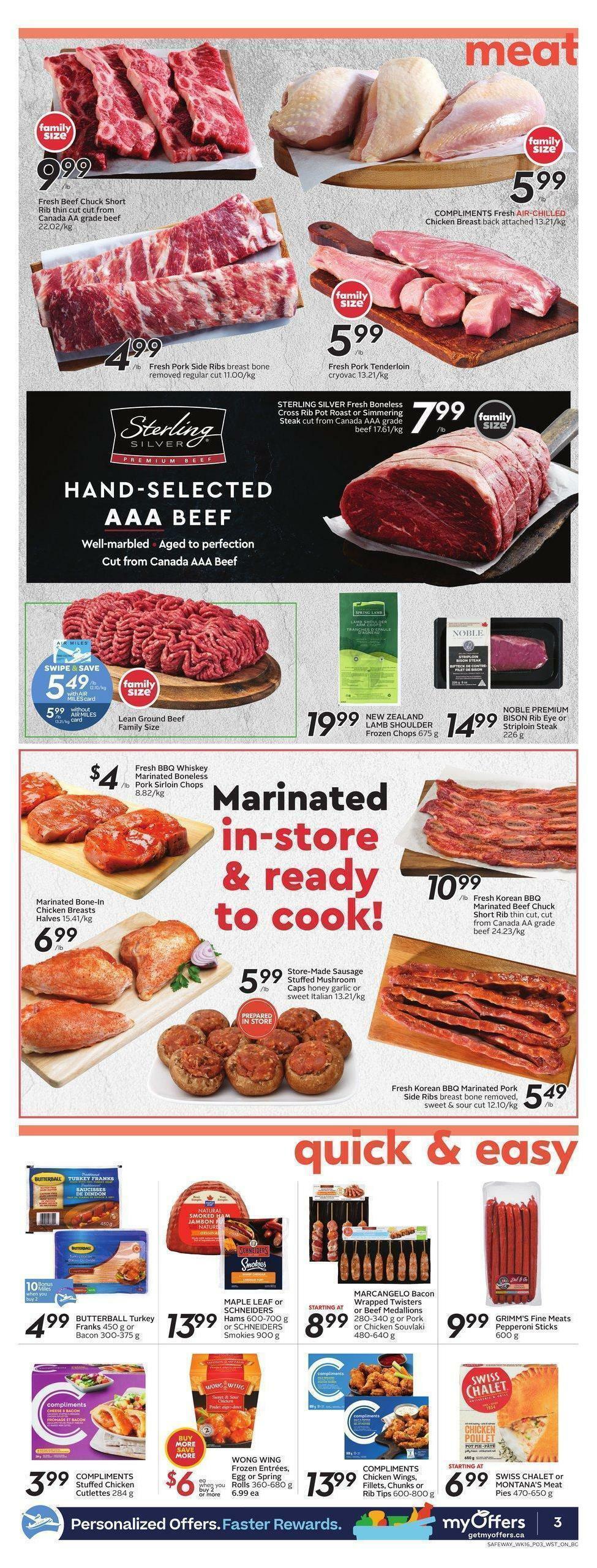 Safeway Flyer from August 18