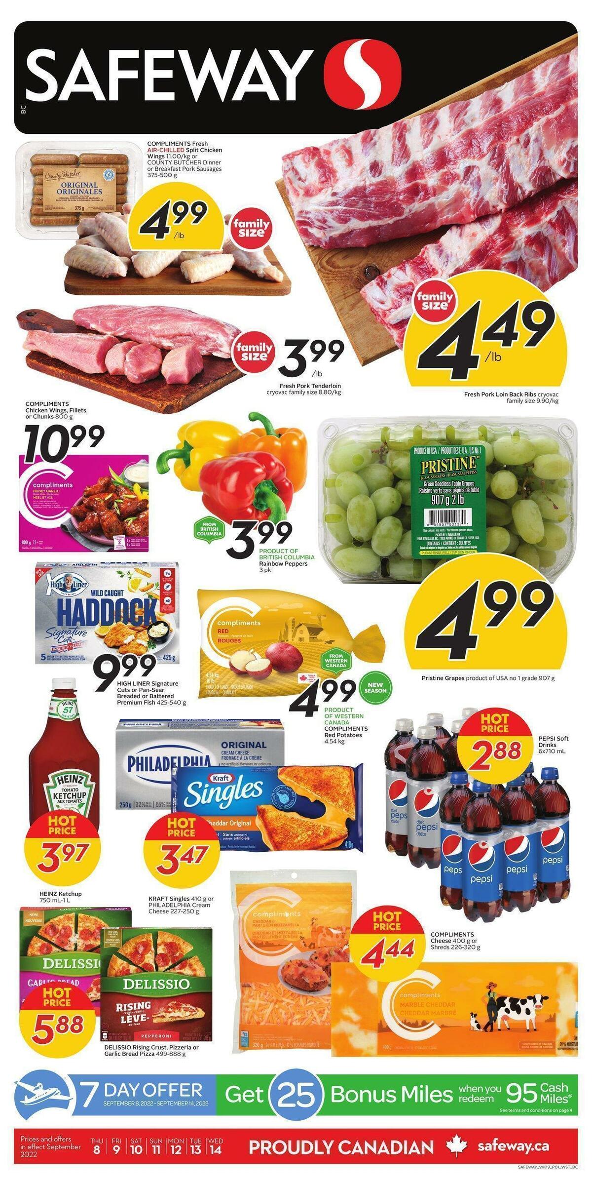 Safeway Flyer from September 8