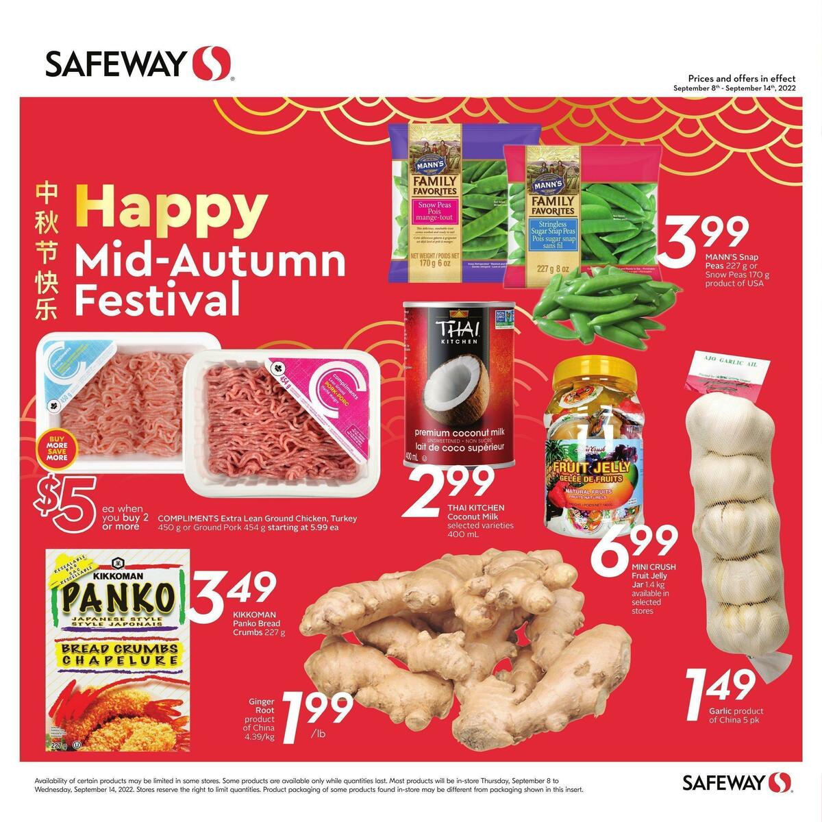 Safeway Flyer from September 8