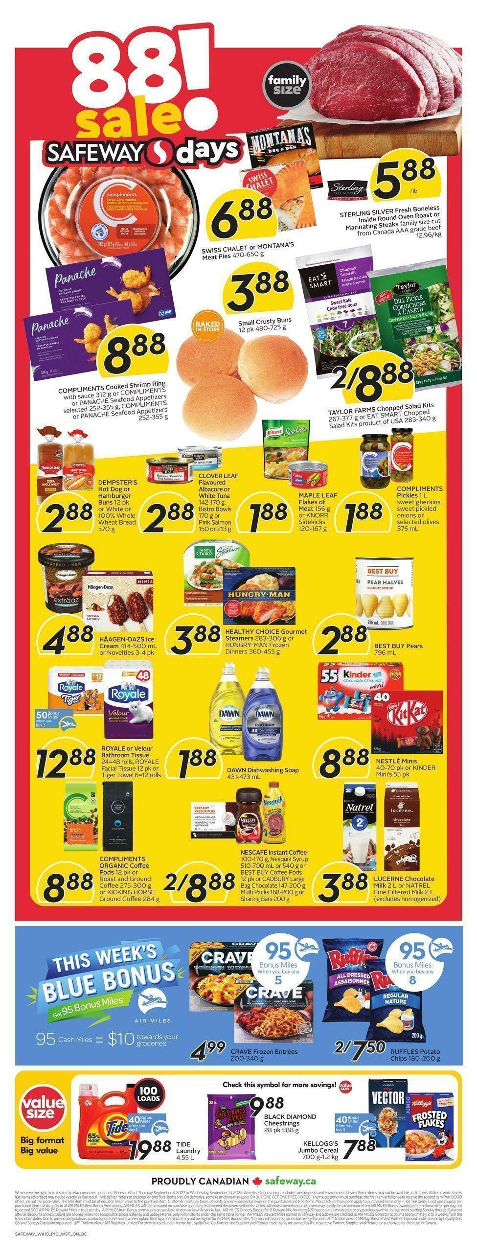 Safeway Flyer from September 8