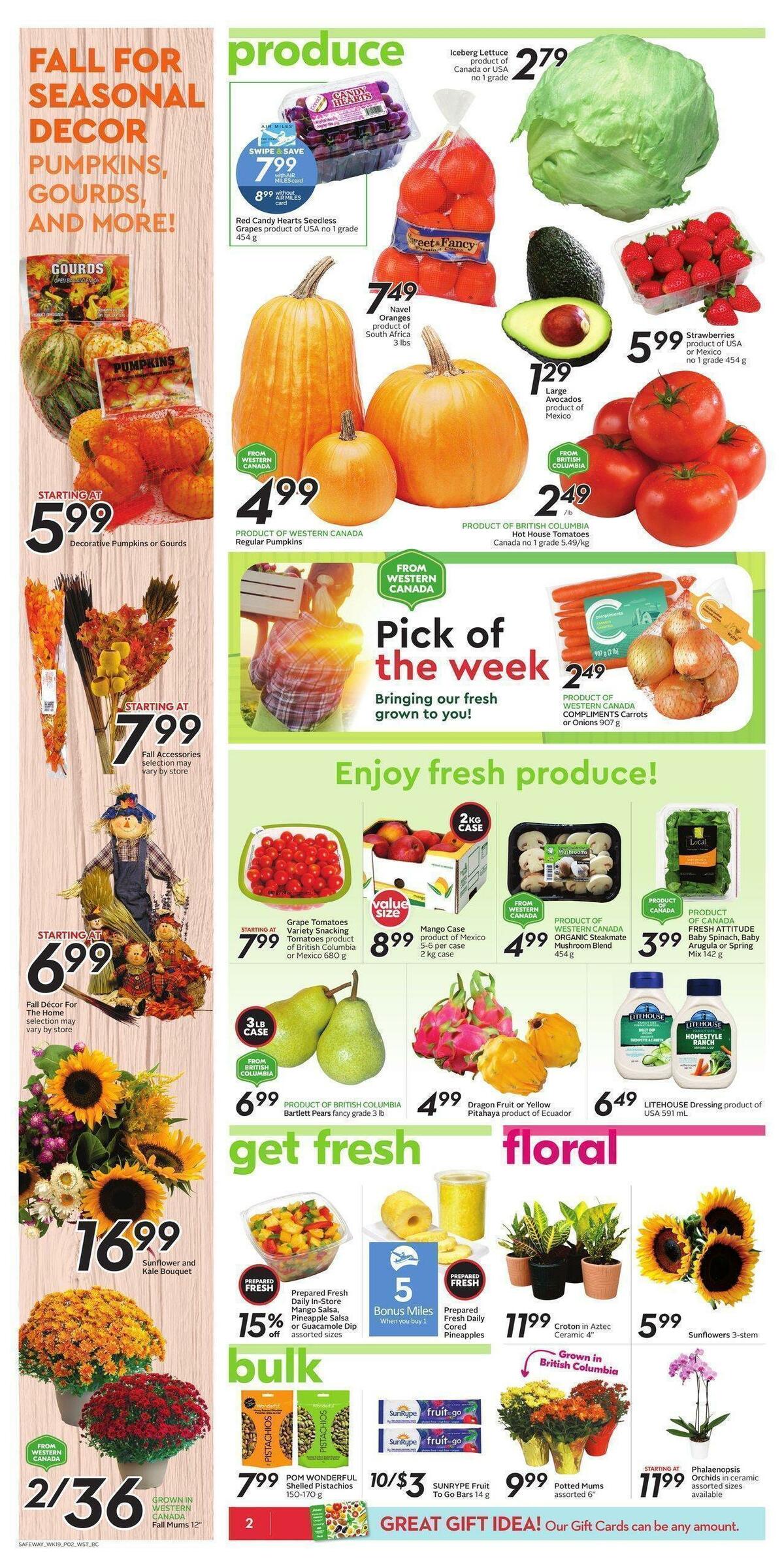 Safeway Flyer from September 8