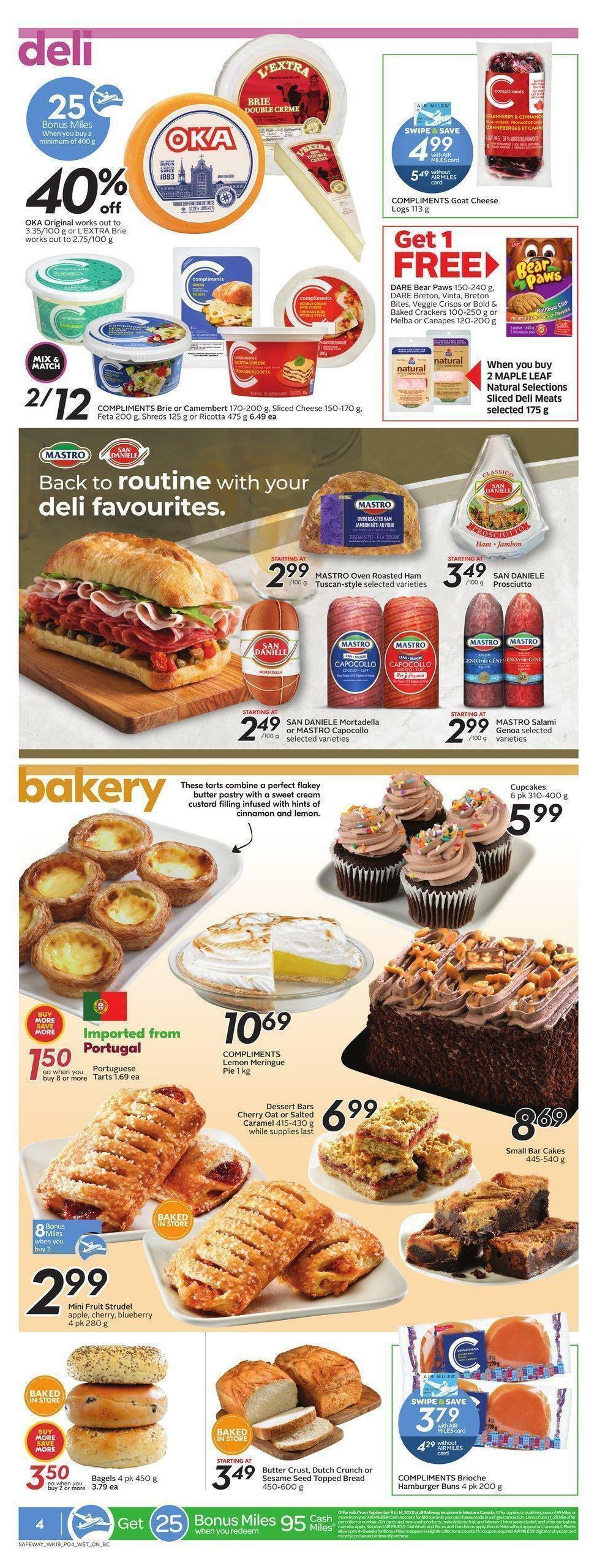 Safeway Flyer from September 8