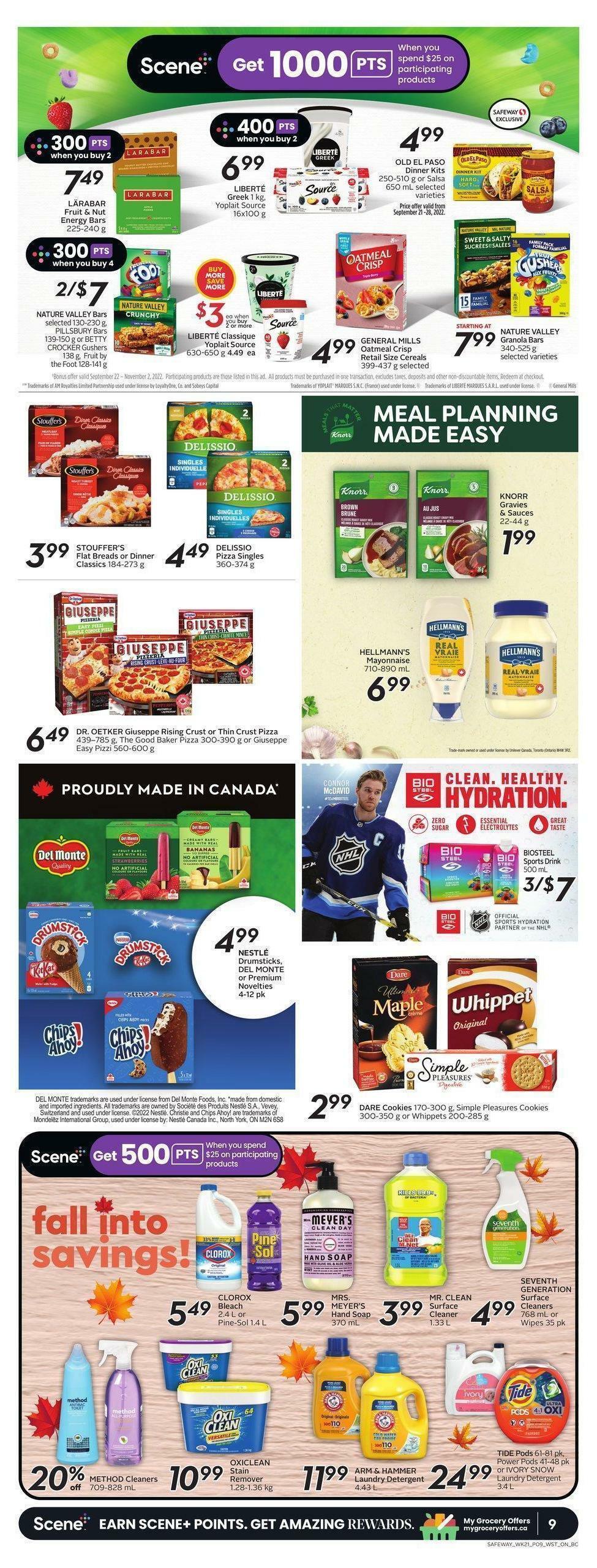 Safeway Flyer from September 22
