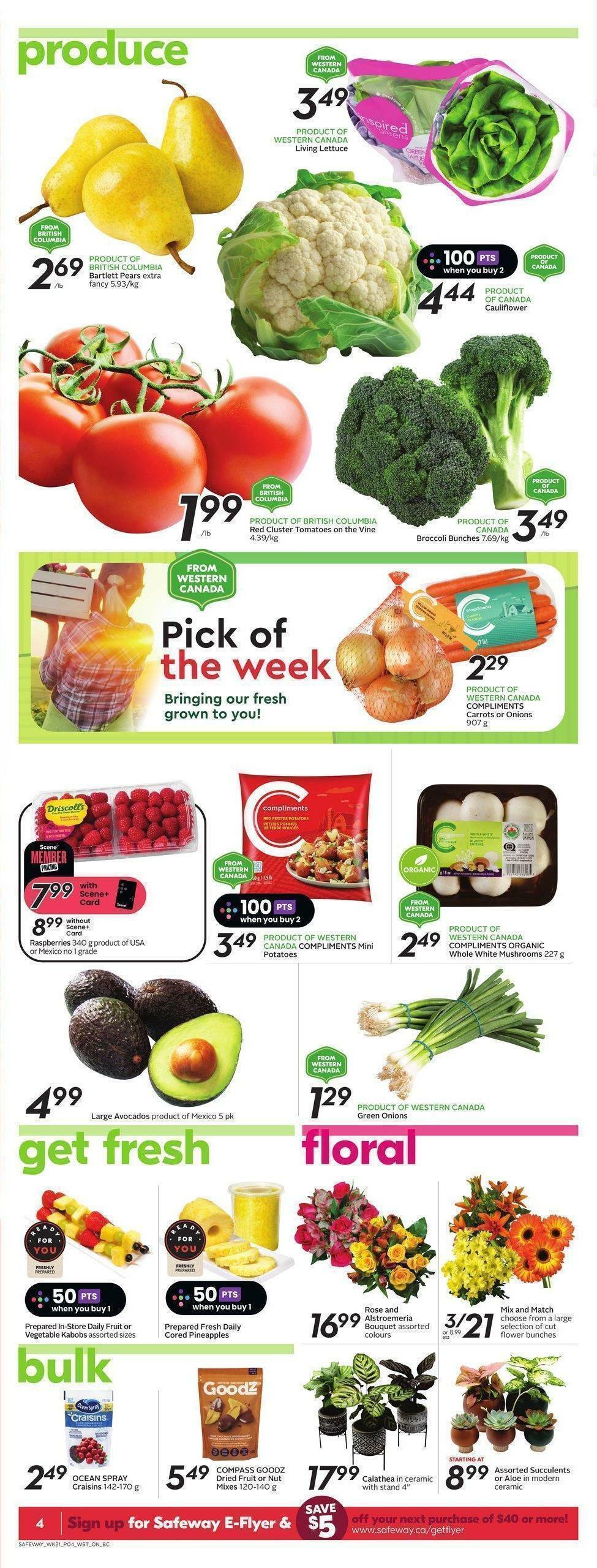Safeway Flyer from September 22