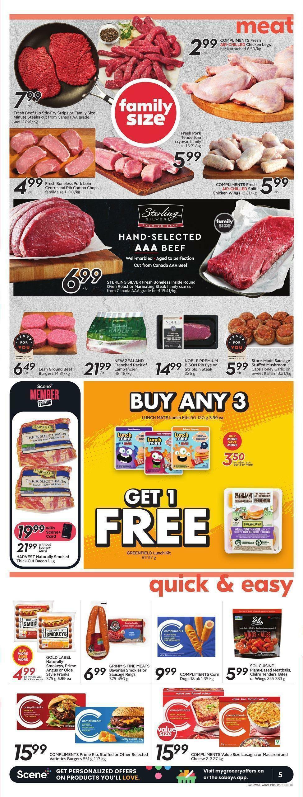 Safeway Flyer from September 22
