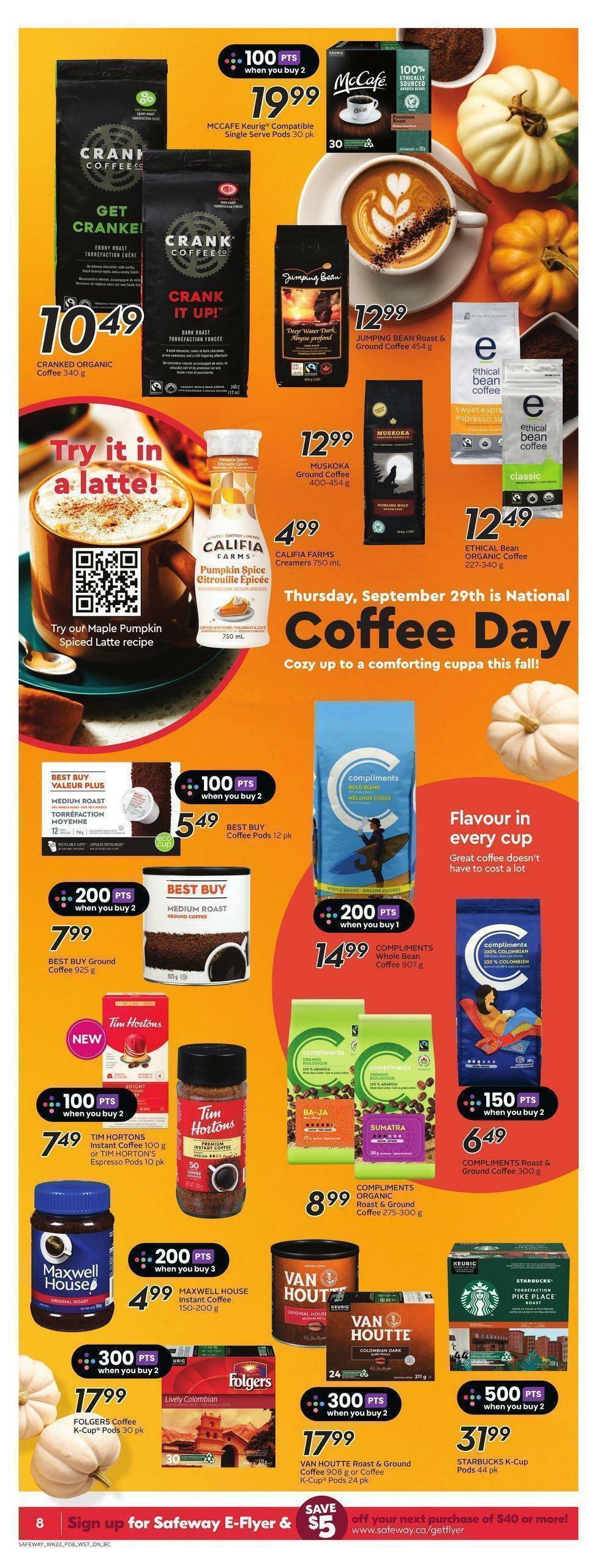 Safeway Flyer from September 29