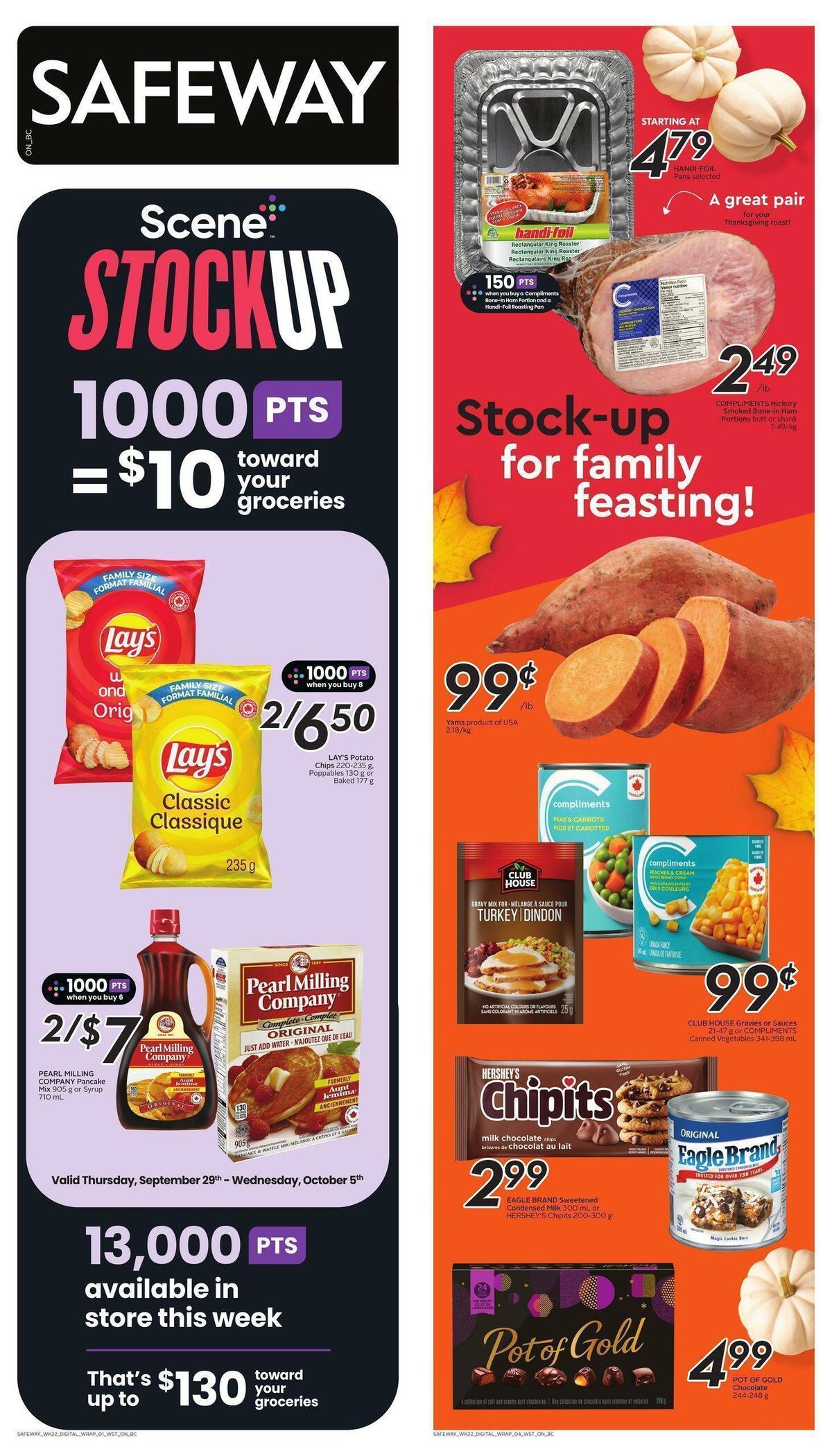 Safeway Flyer from September 29