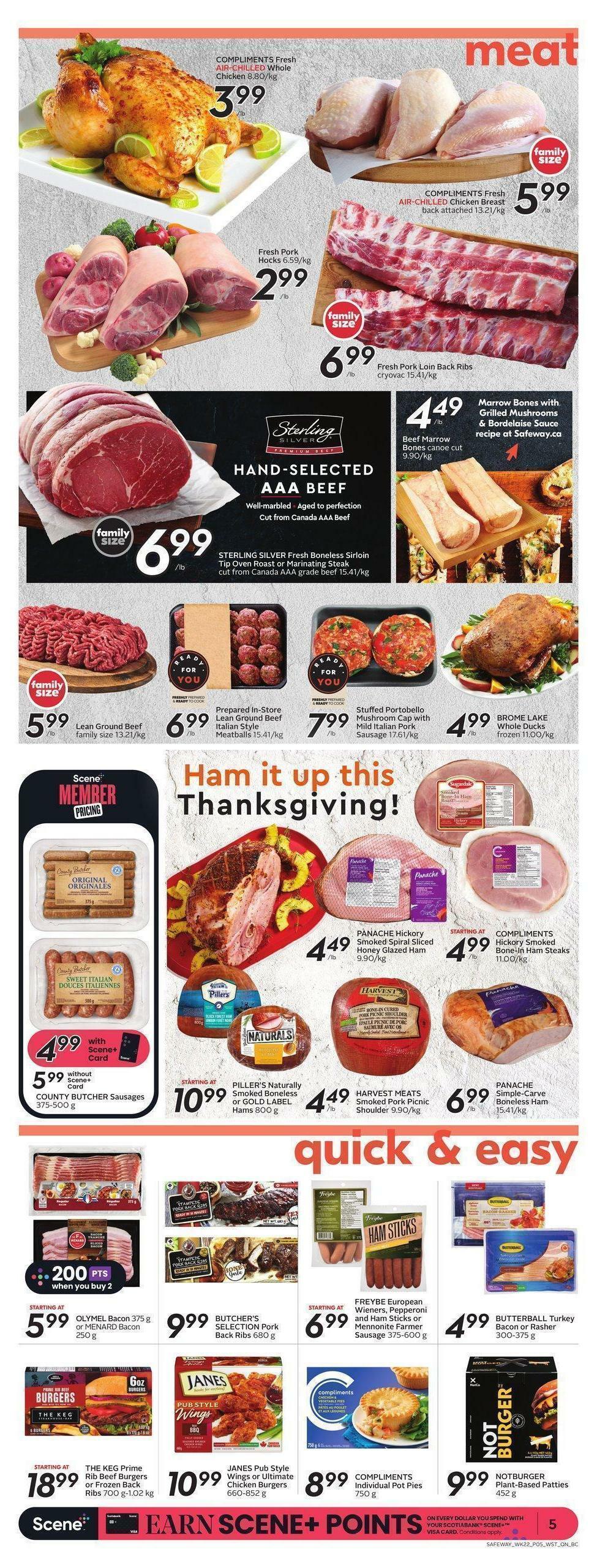 Safeway Flyer from September 29