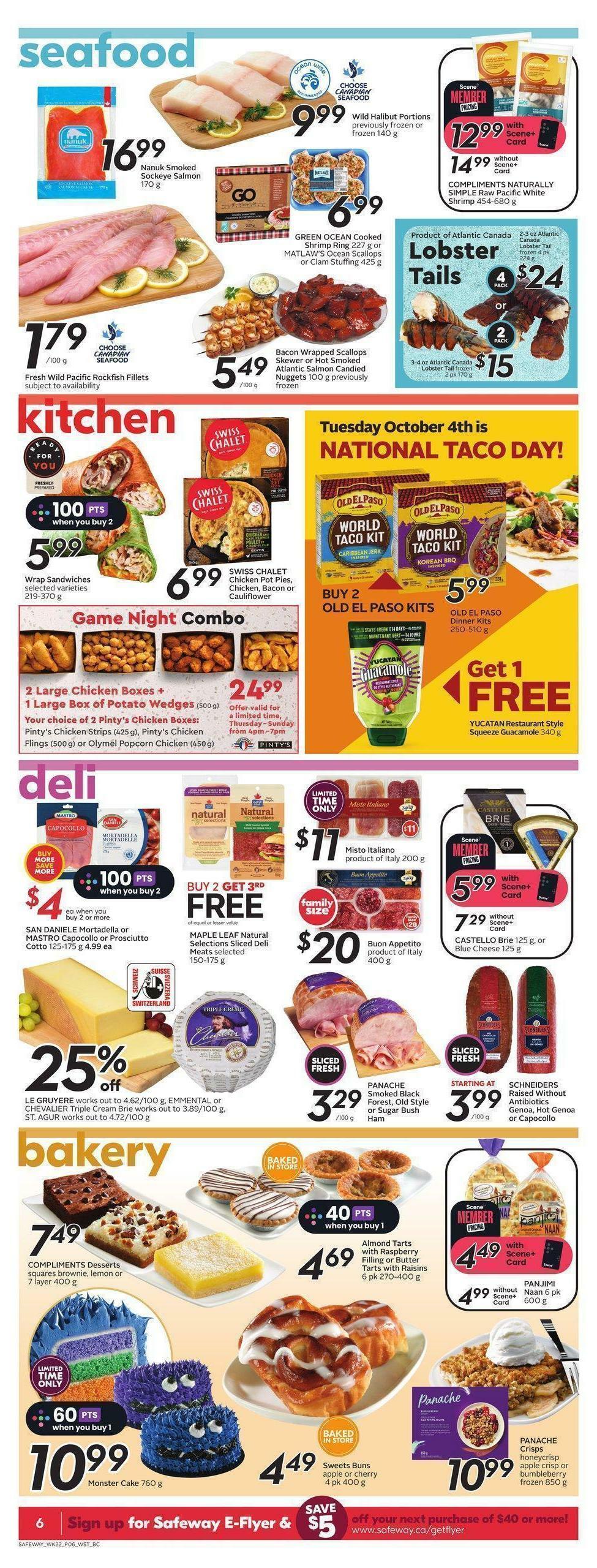 Safeway Flyer from September 29