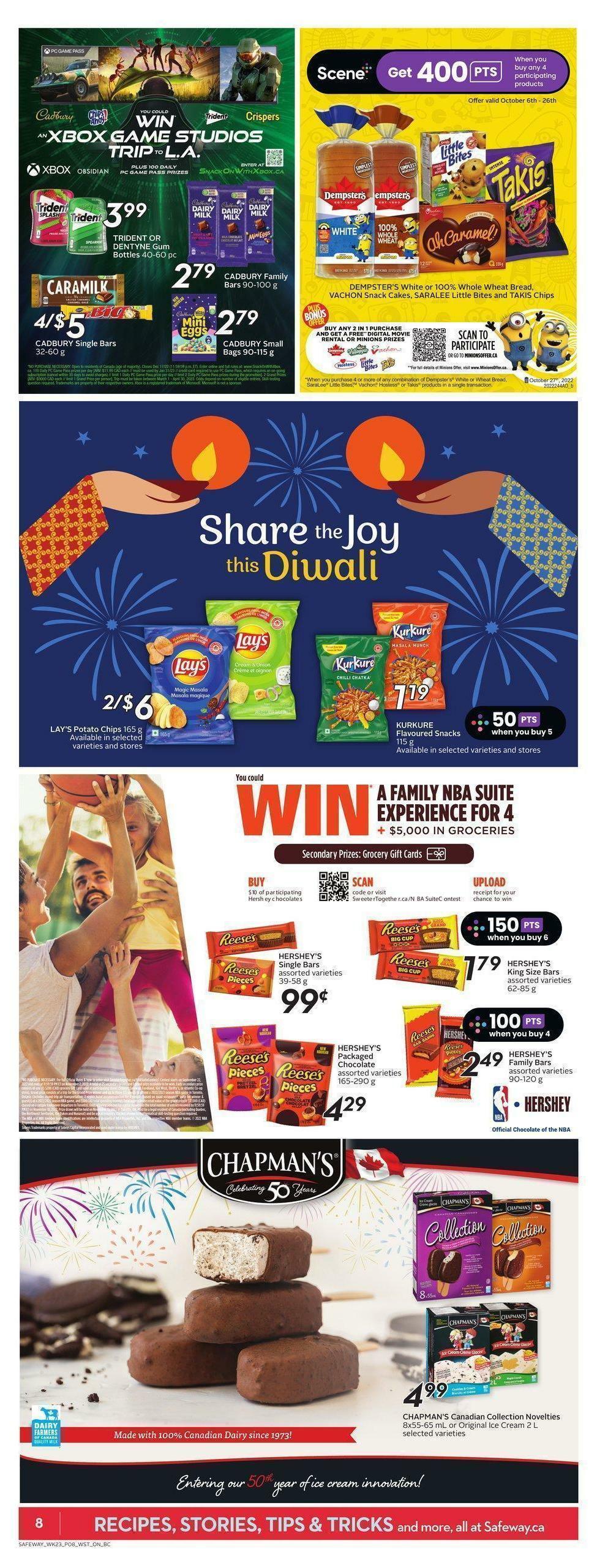 Safeway Flyer from October 6