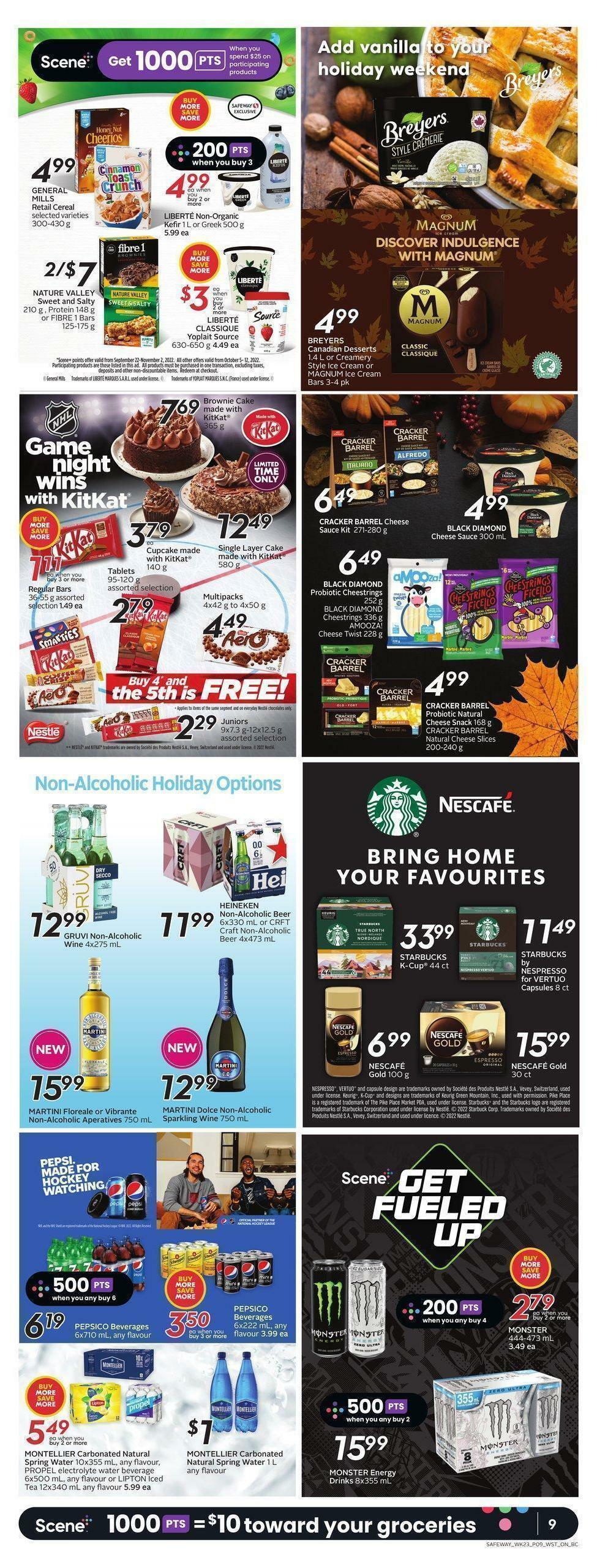 Safeway Flyer from October 6