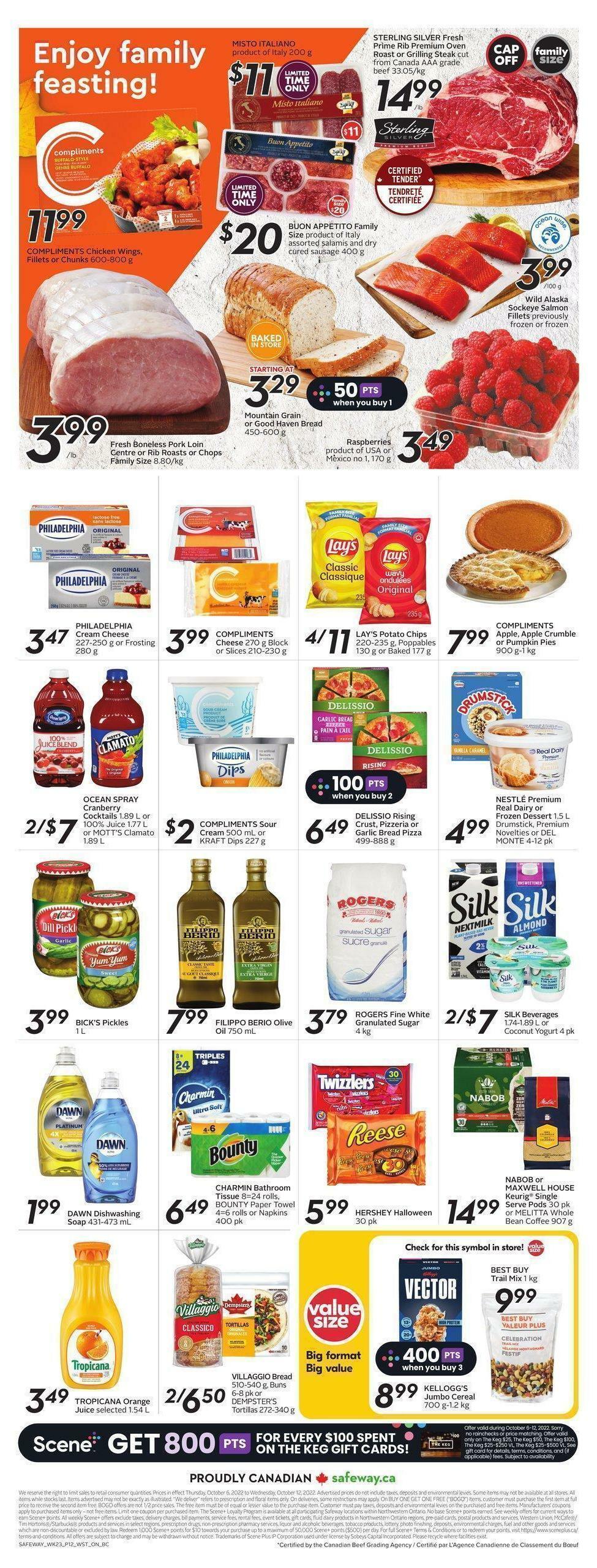 Safeway Flyer from October 6