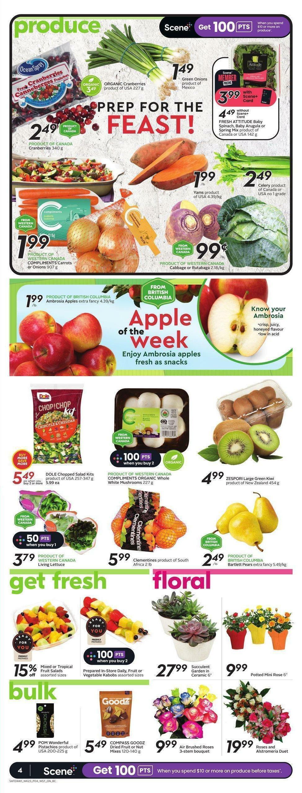 Safeway Flyer from October 6