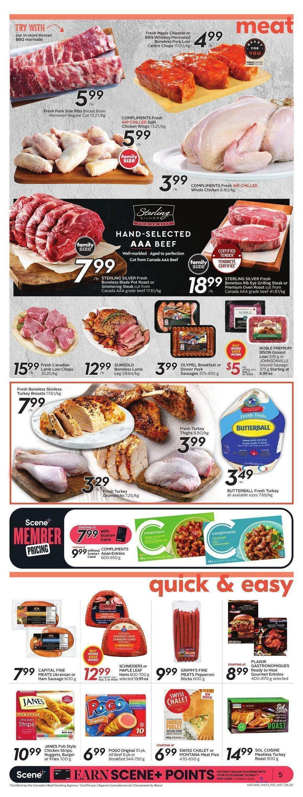 Safeway Flyer from October 6