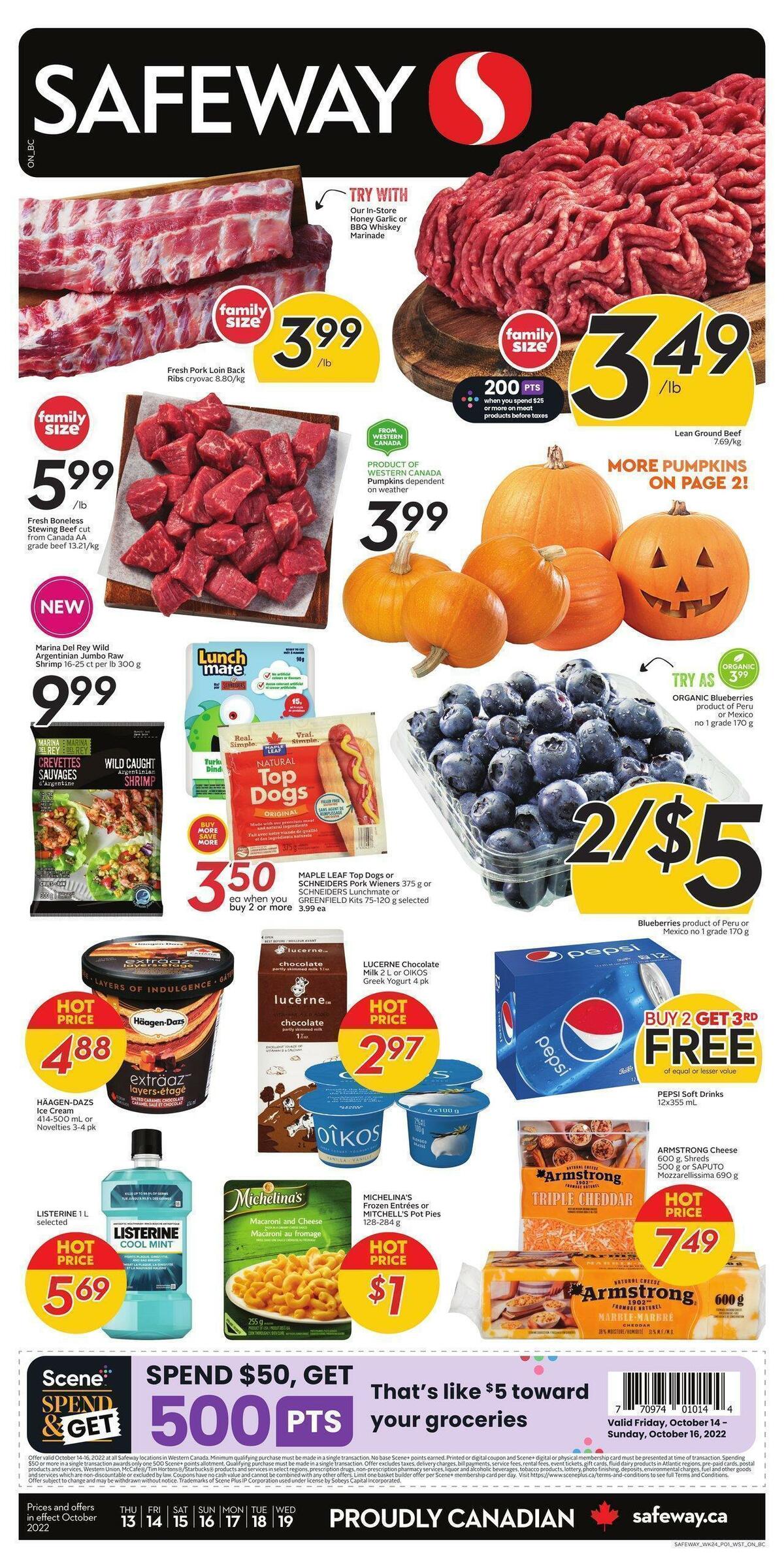 Safeway Flyer from October 13