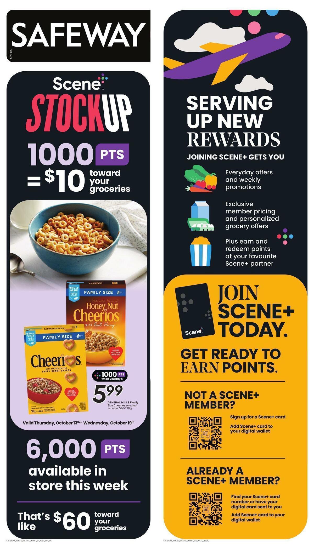 Safeway Flyer from October 13