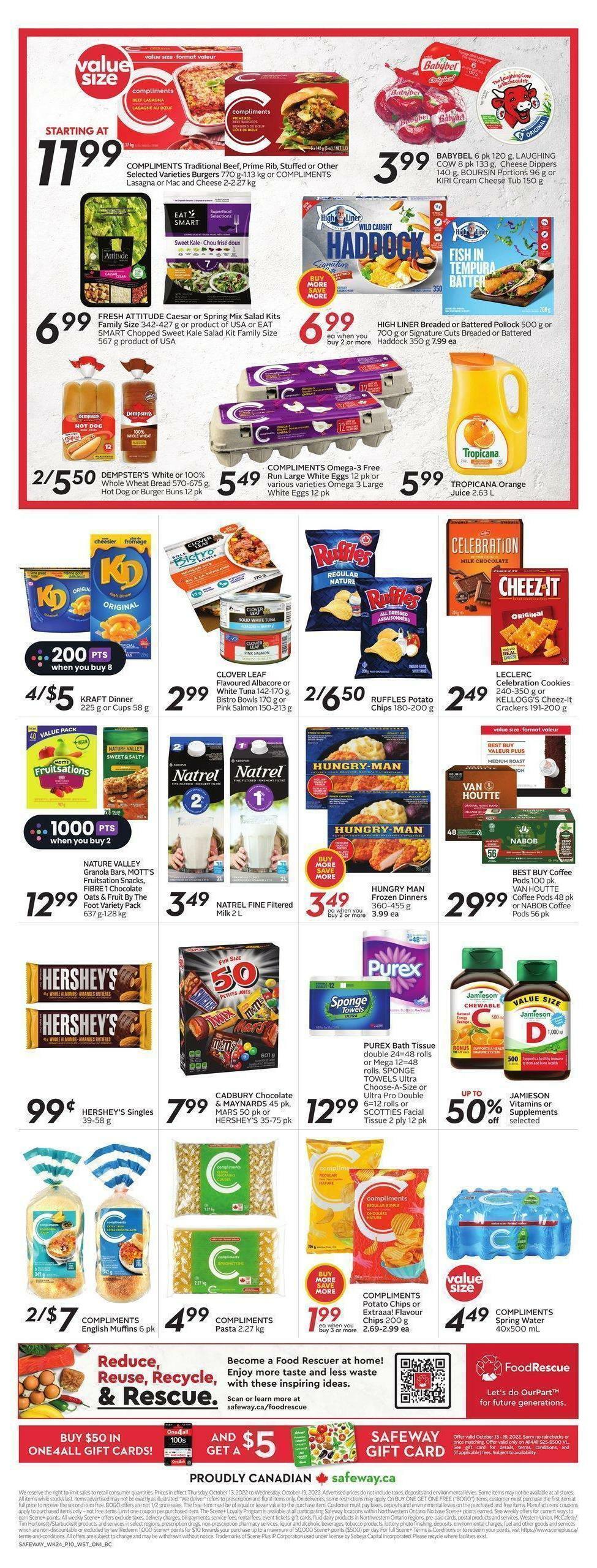 Safeway Flyer from October 13