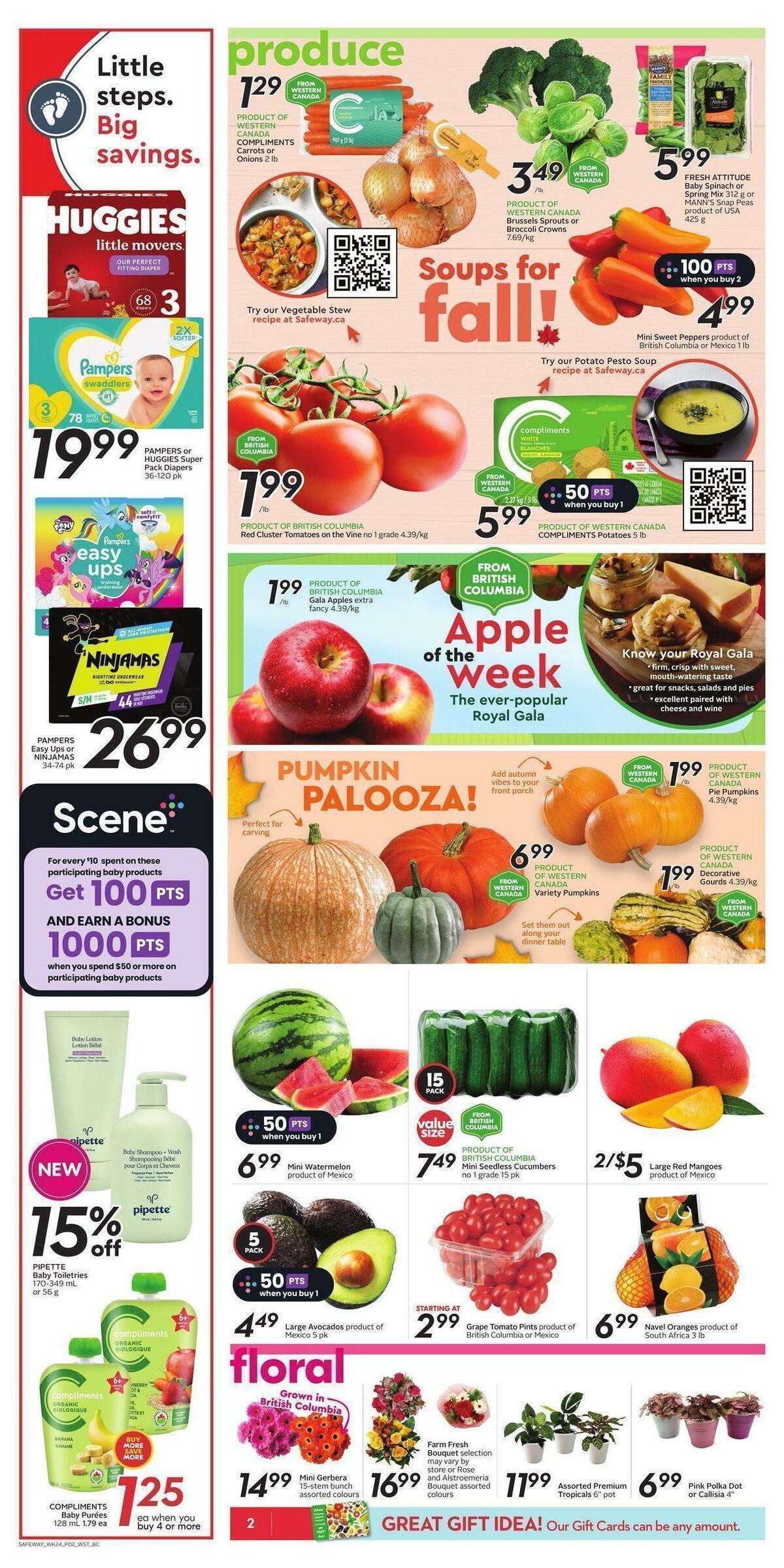 Safeway Flyer from October 13