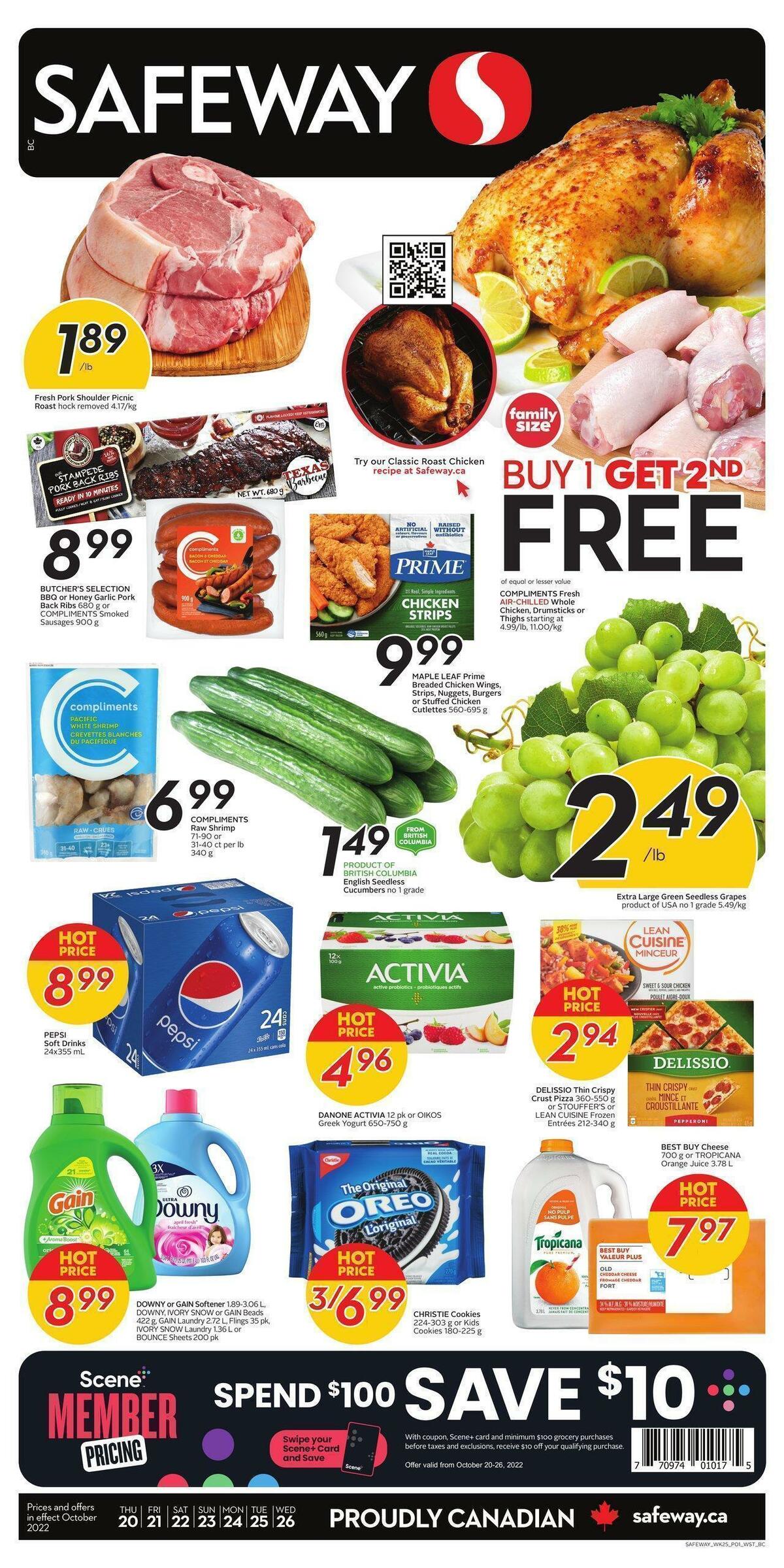 Safeway Flyer from October 20