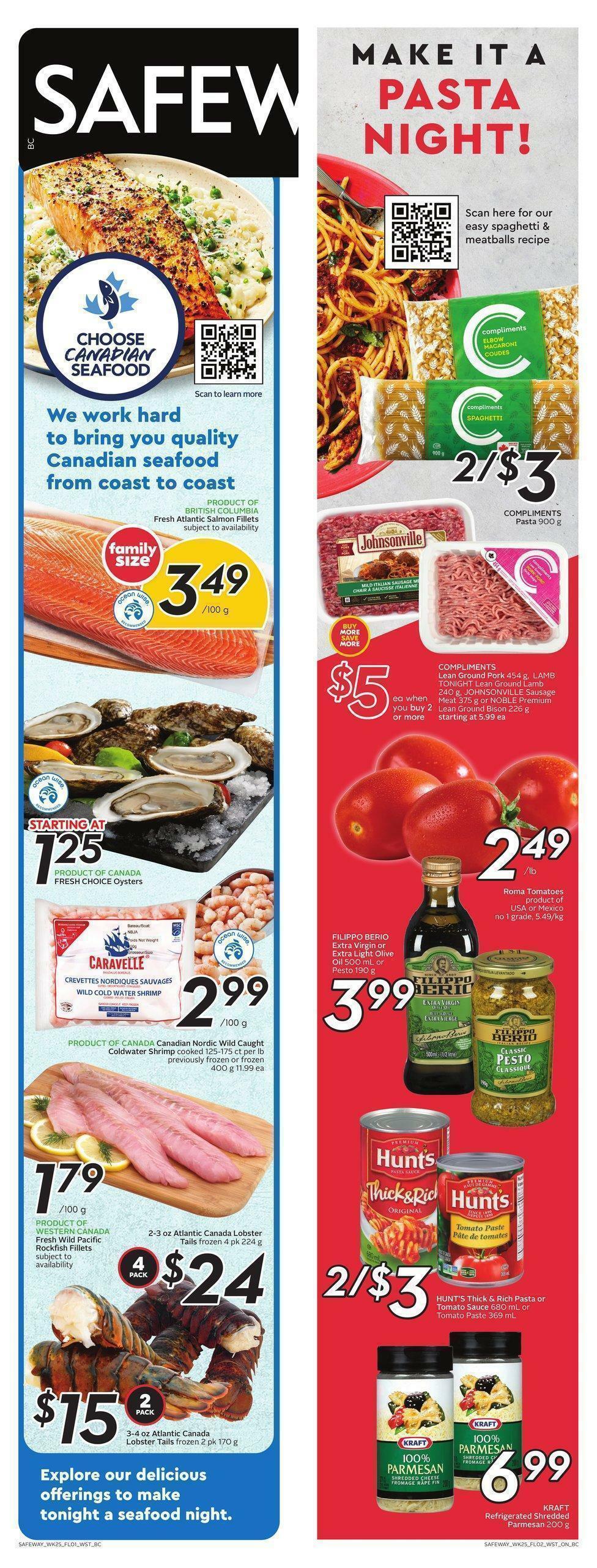Safeway Flyer from October 20