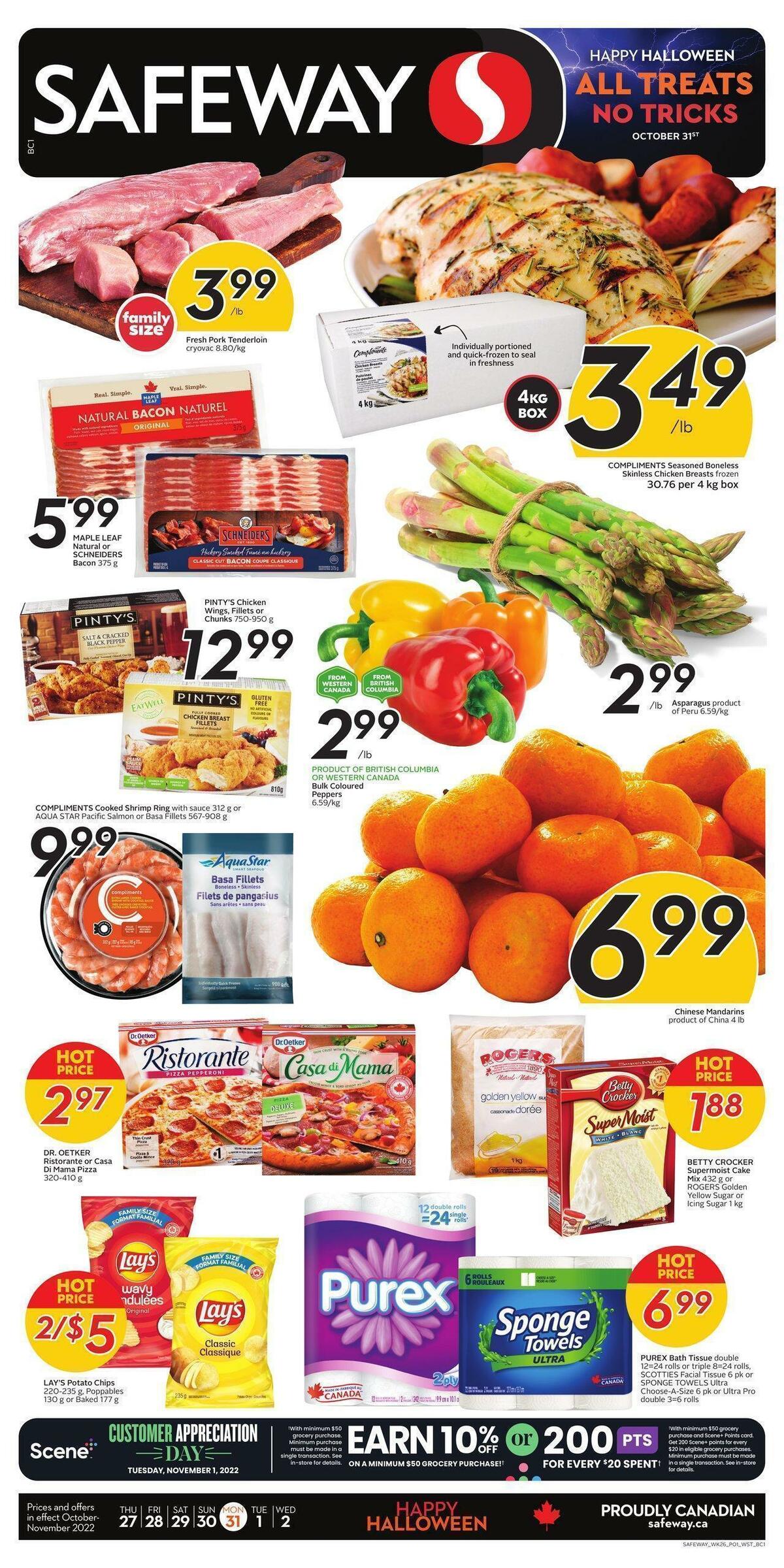 Safeway Flyer from October 27