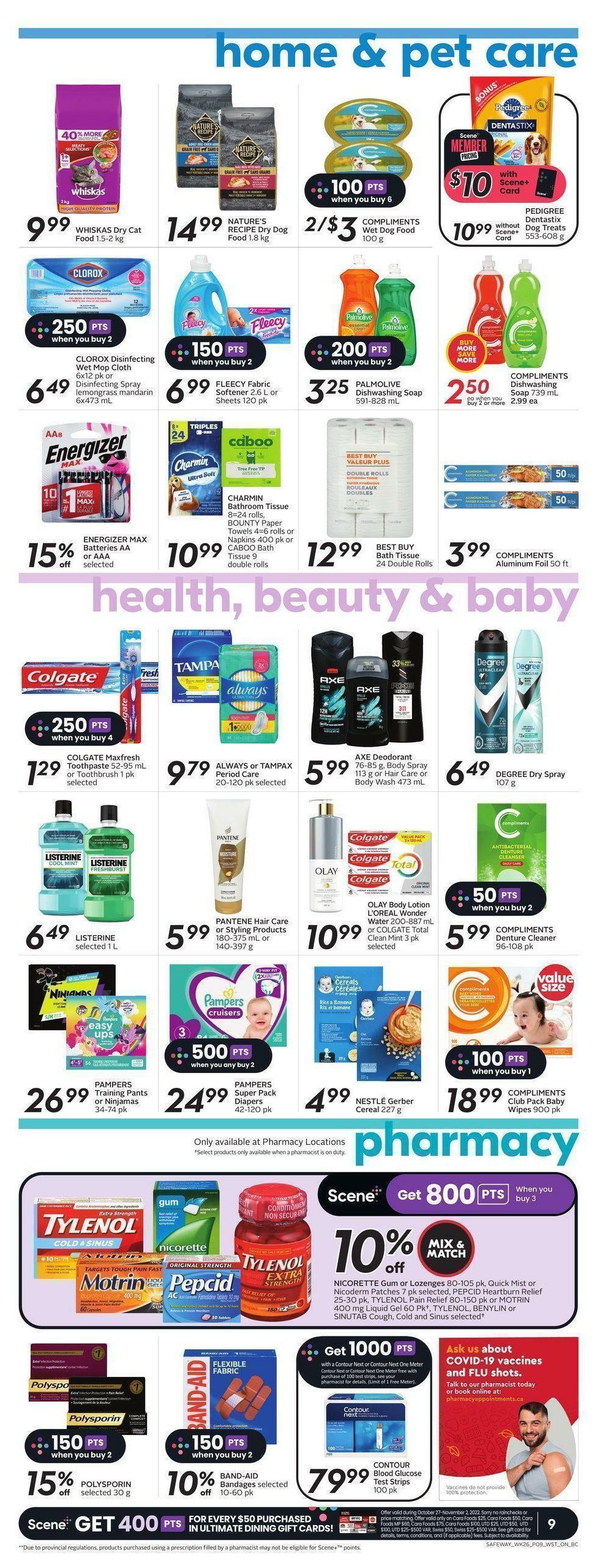 Safeway Flyer from October 27