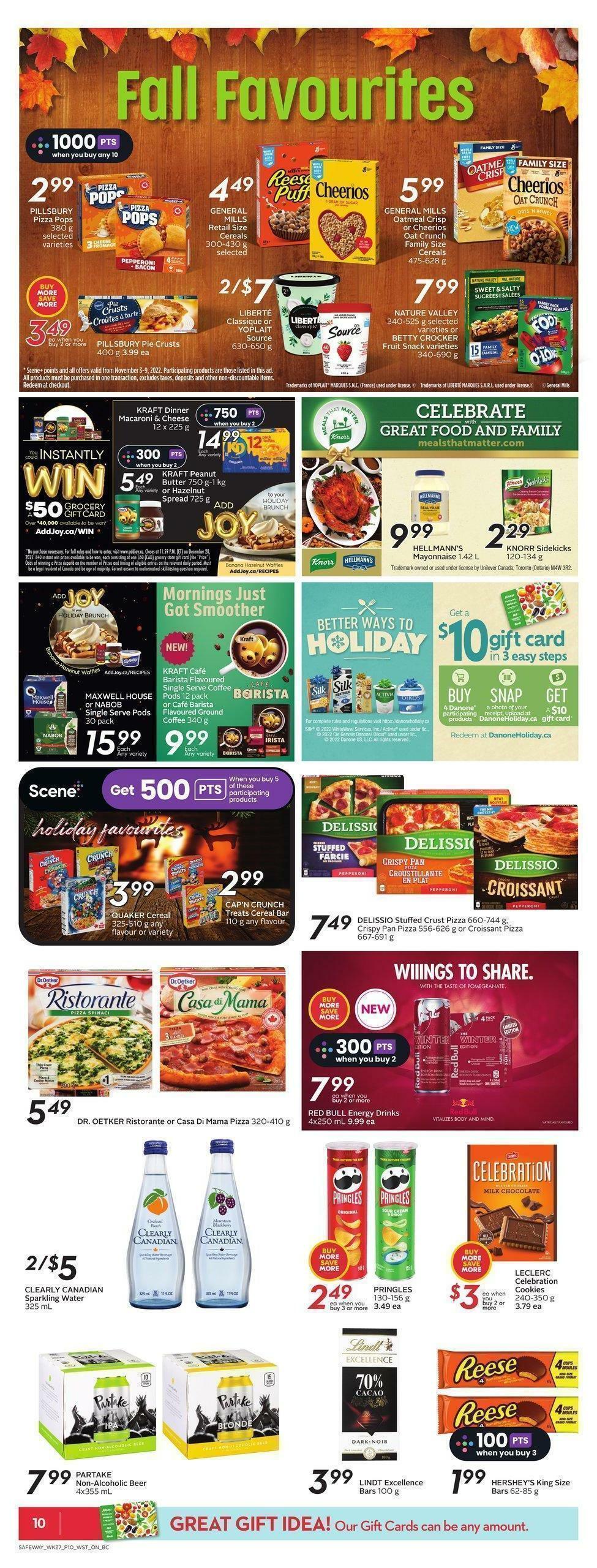 Safeway Flyer from November 3