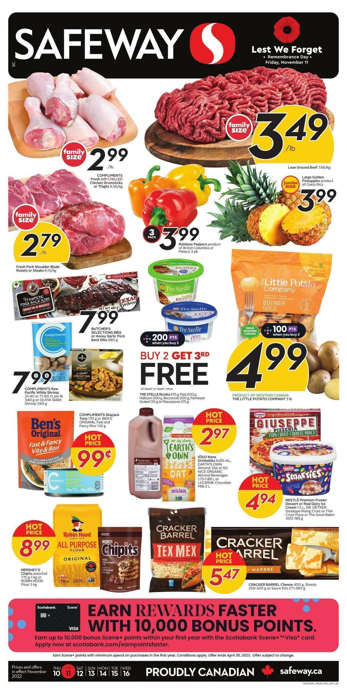 Safeway Flyer from November 10