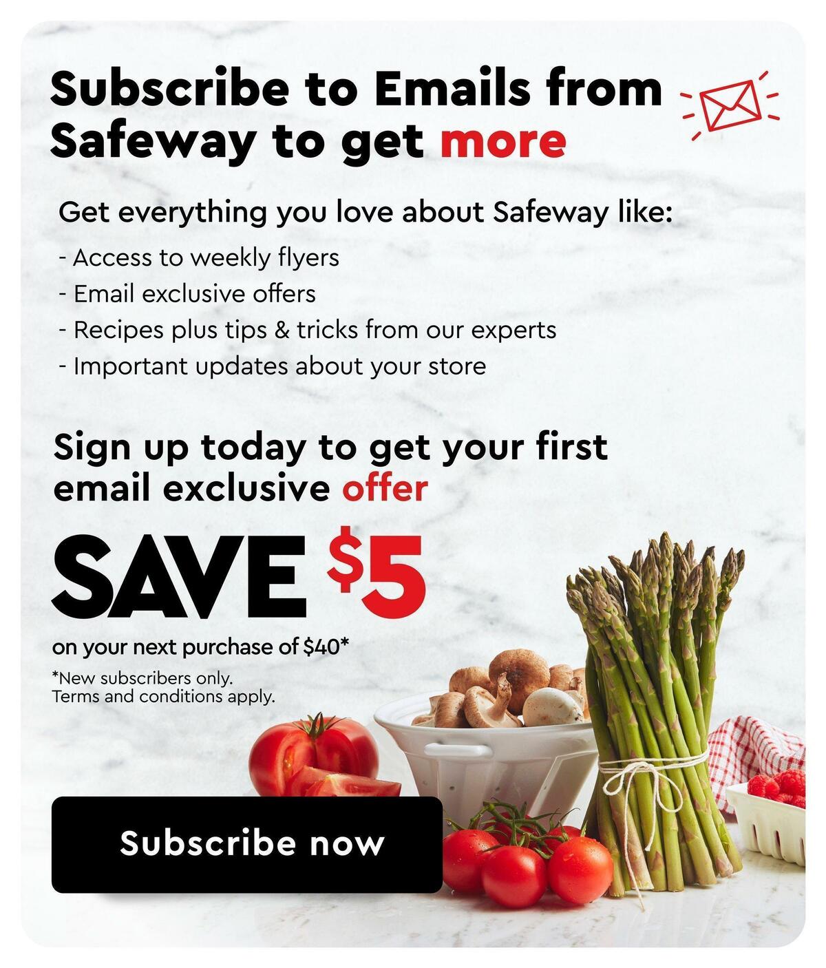 Safeway Flyer from November 10